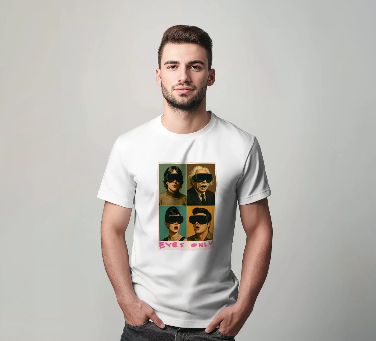 EYES ONLY – Icons in VR t-shirt da Studio Mooodz