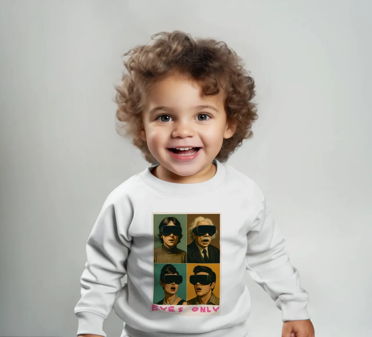 EYES ONLY – Icons in VR sweat pour bébé de Studio Mooodz