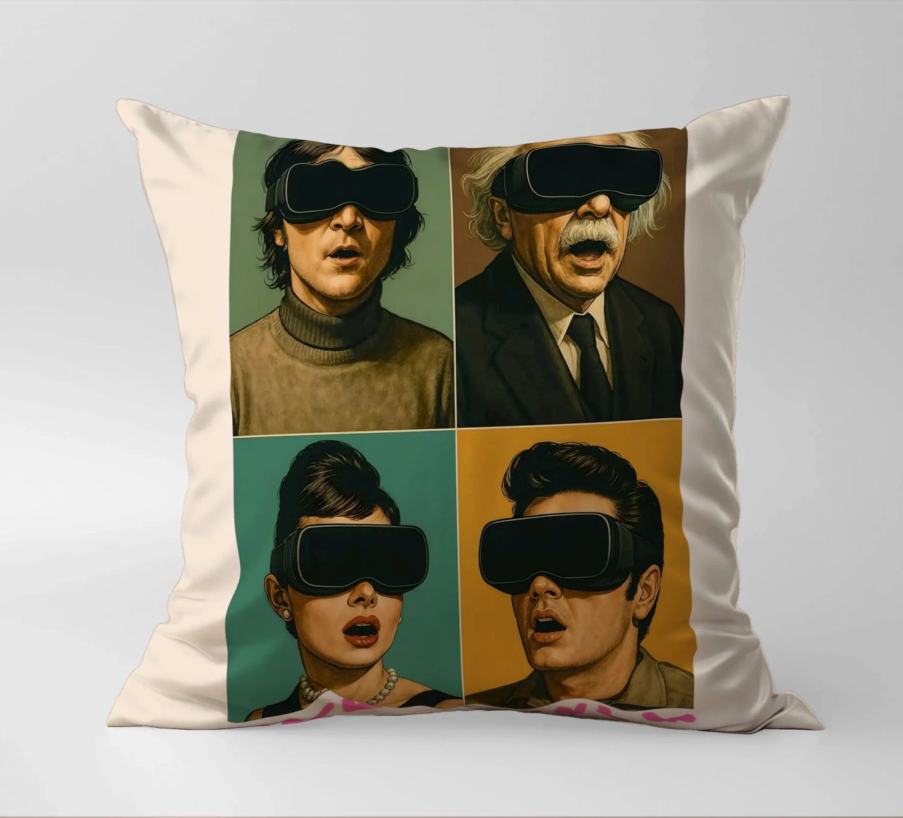 EYES ONLY – Icons in VR cuscino da Studio Mooodz