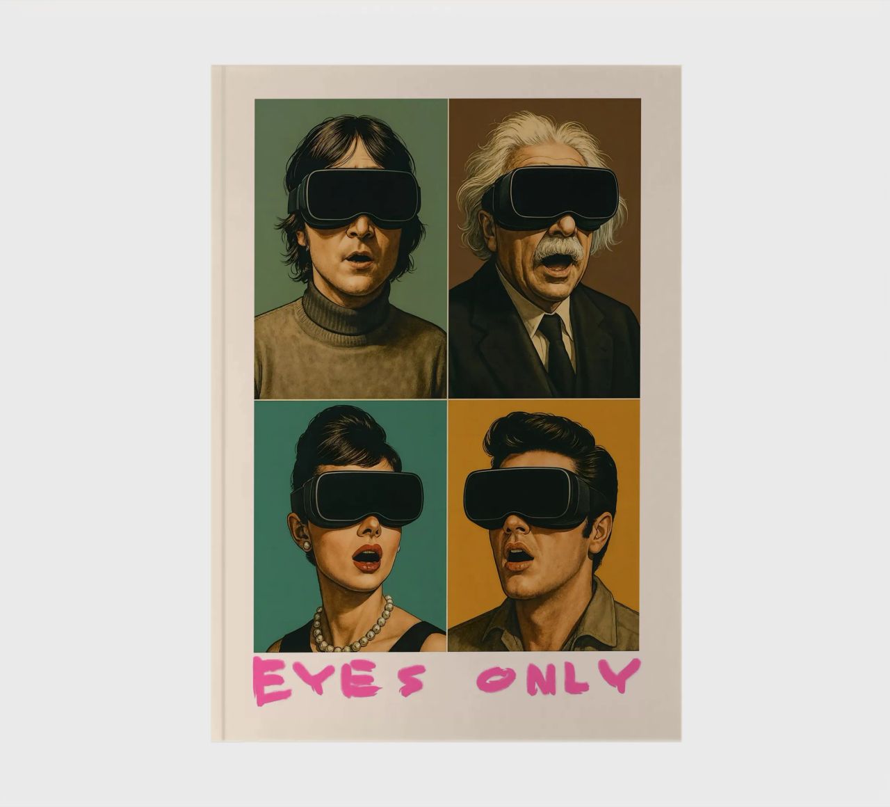 EYES ONLY – Icons in VR notebook by Studio Mooodz