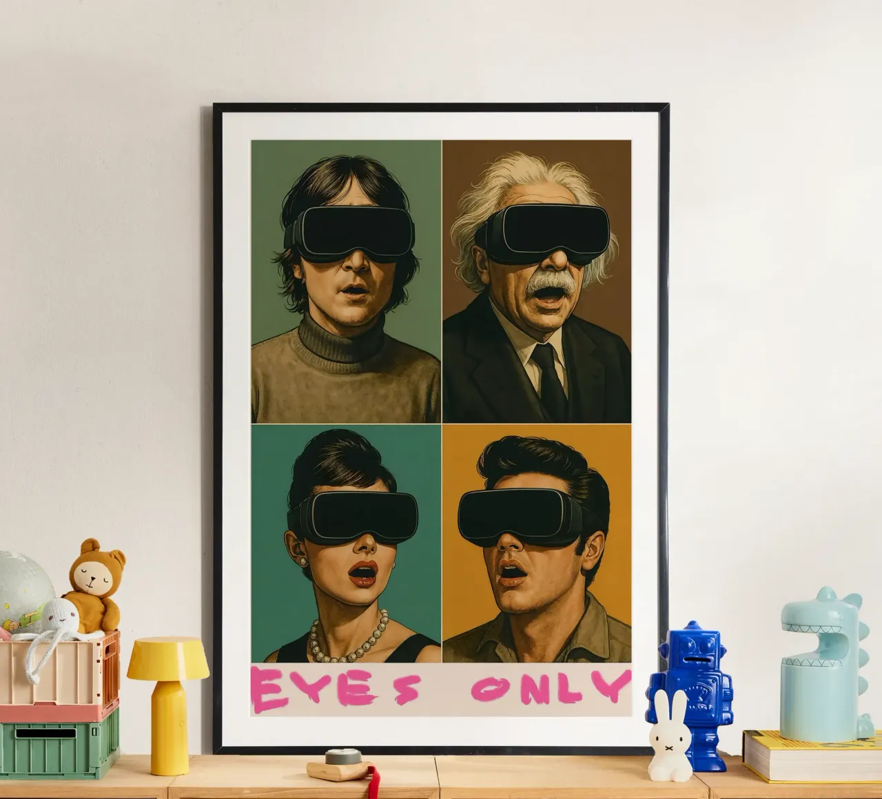 EYES ONLY – Icons in VR hahnemühle de Studio Mooodz