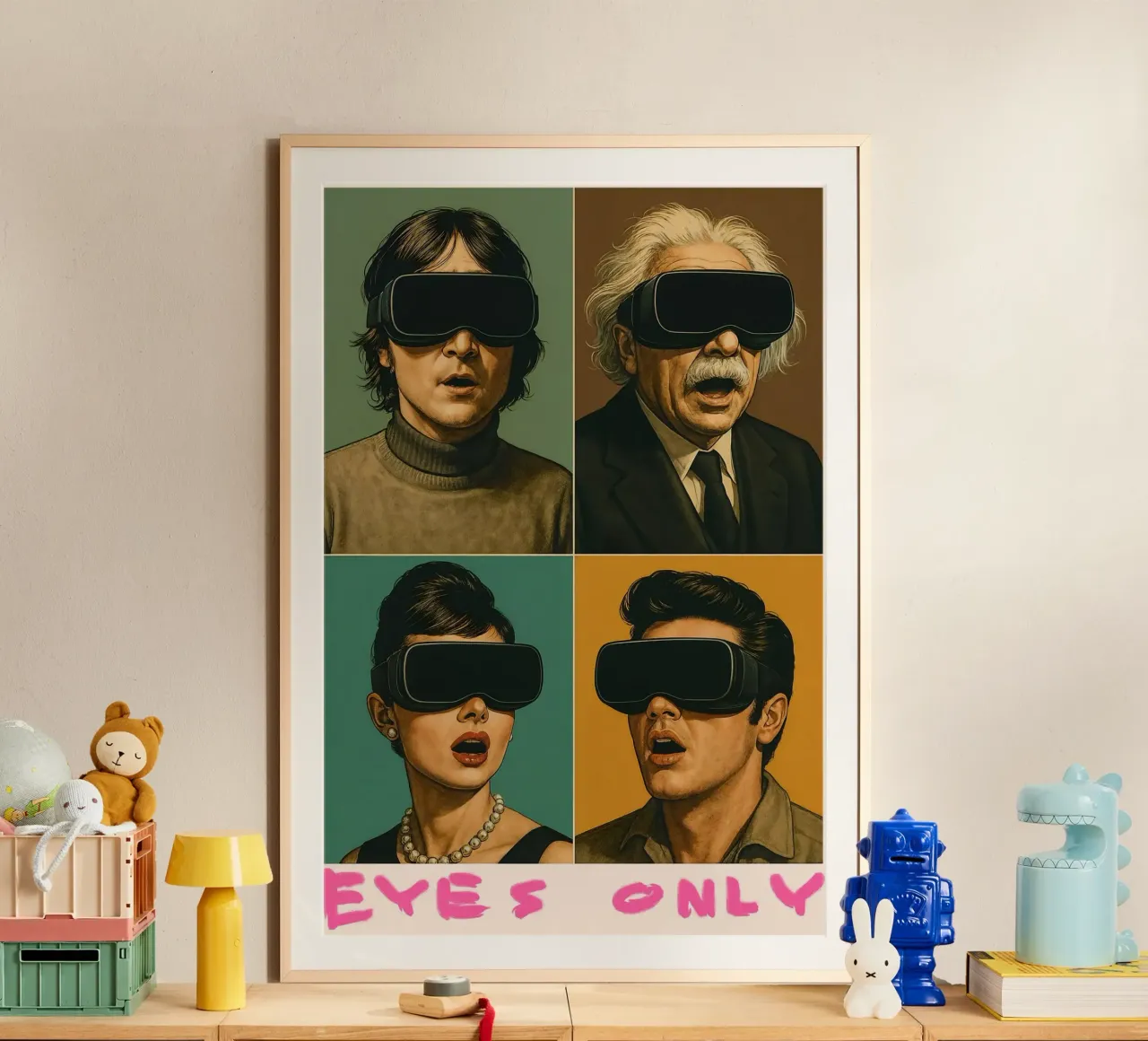 EYES ONLY – Icons in VR hahnemühle de Studio Mooodz