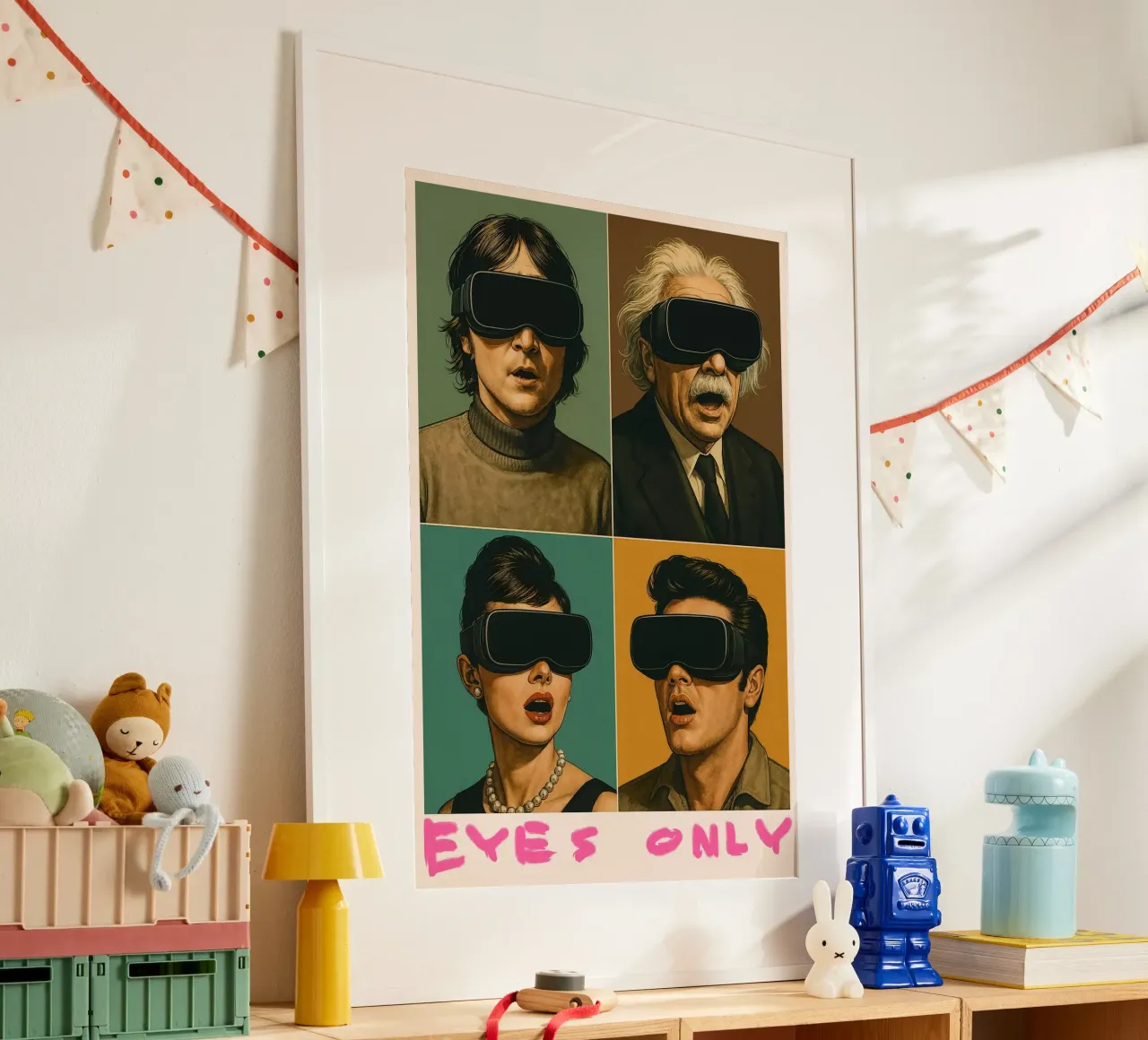 EYES ONLY – Icons in VR hahnemühle de Studio Mooodz