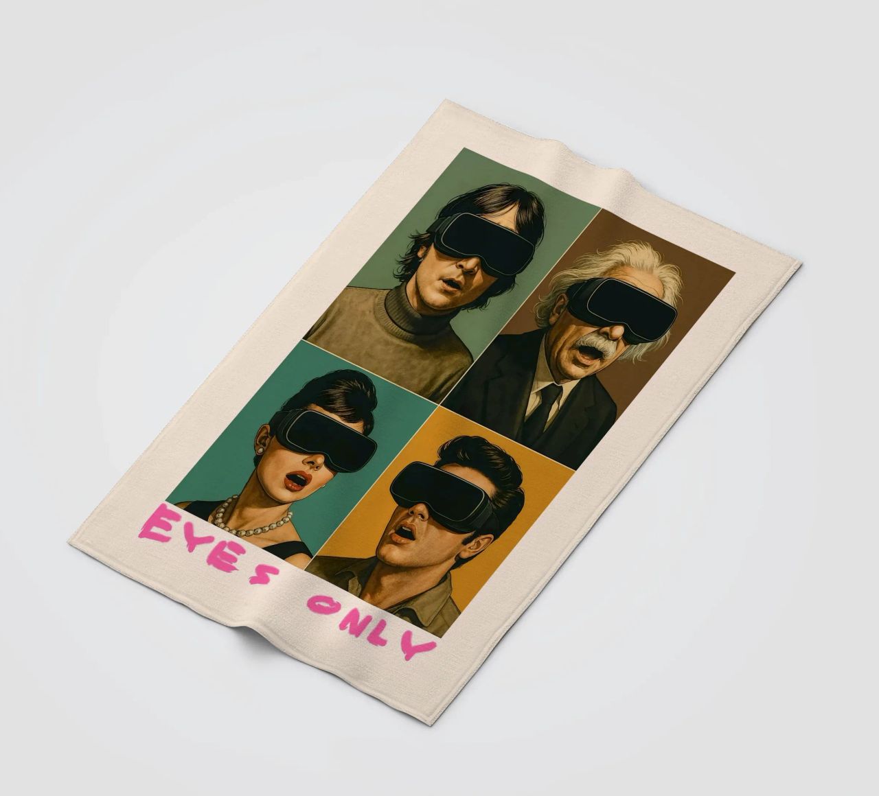 EYES ONLY – Icons in VR coperta in pile da Studio Mooodz
