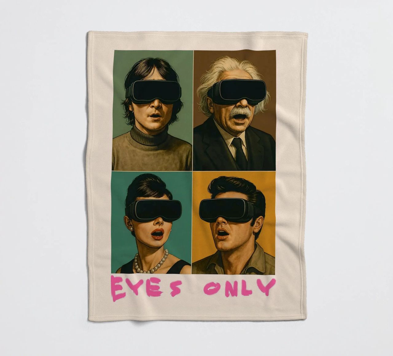 EYES ONLY – Icons in VR coperta in pile da Studio Mooodz