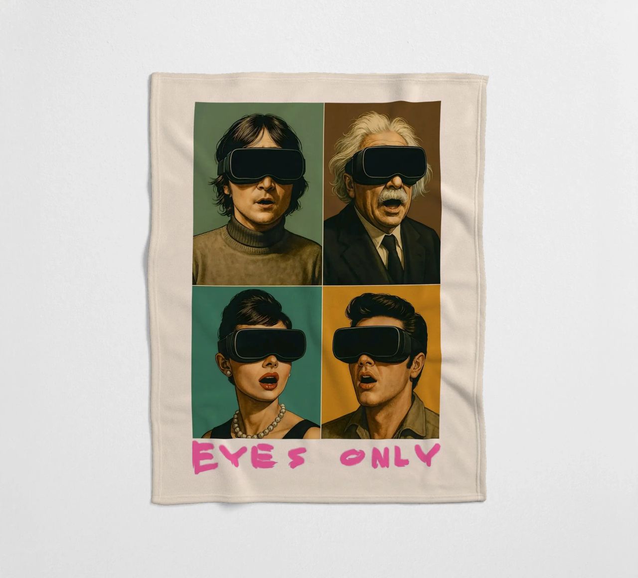 EYES ONLY – Icons in VR coperta in pile da Studio Mooodz