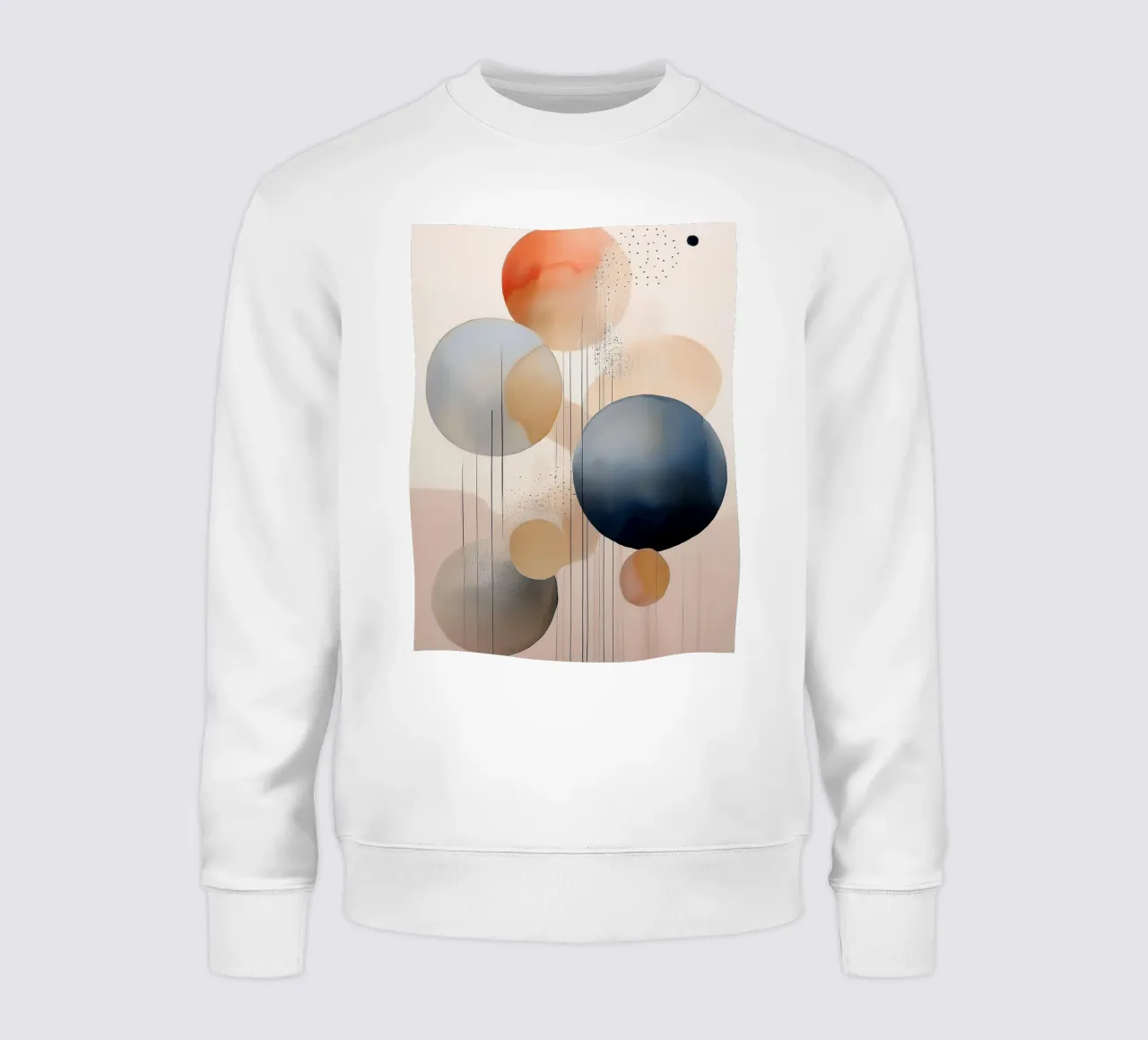 Abstract Shapes #2 sweatshirt by Hightown Design