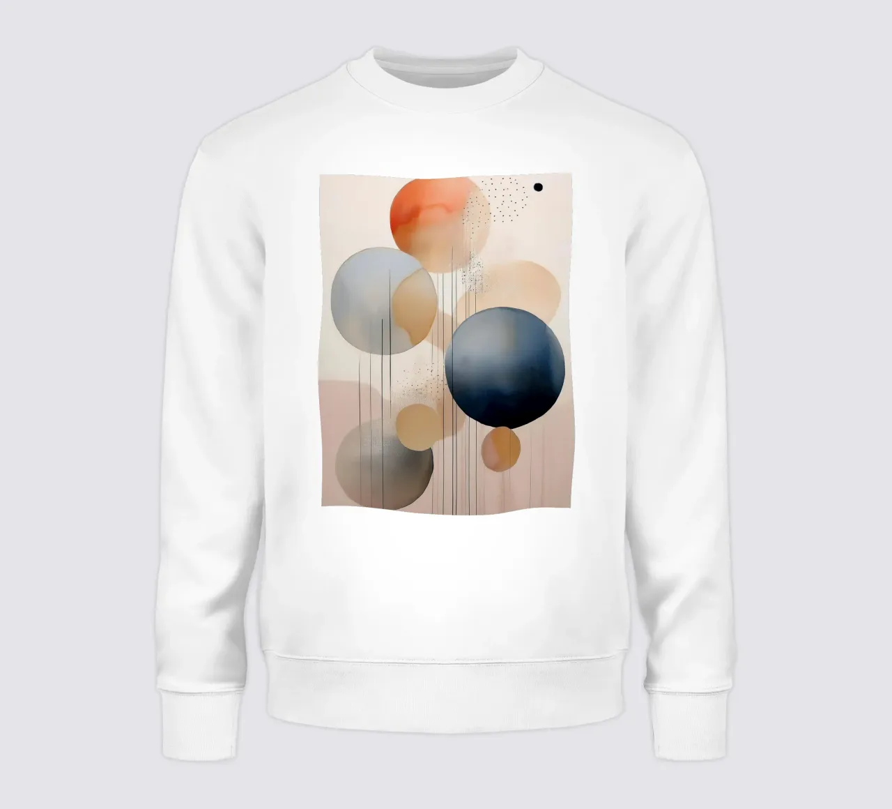 Abstract Shapes #2 Sweatshirt von Hightown Design