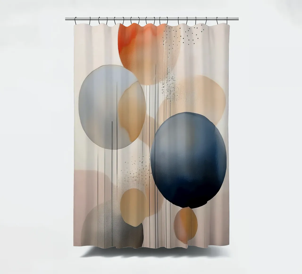 Abstract Shapes #2 tenda da doccia da Hightown Design