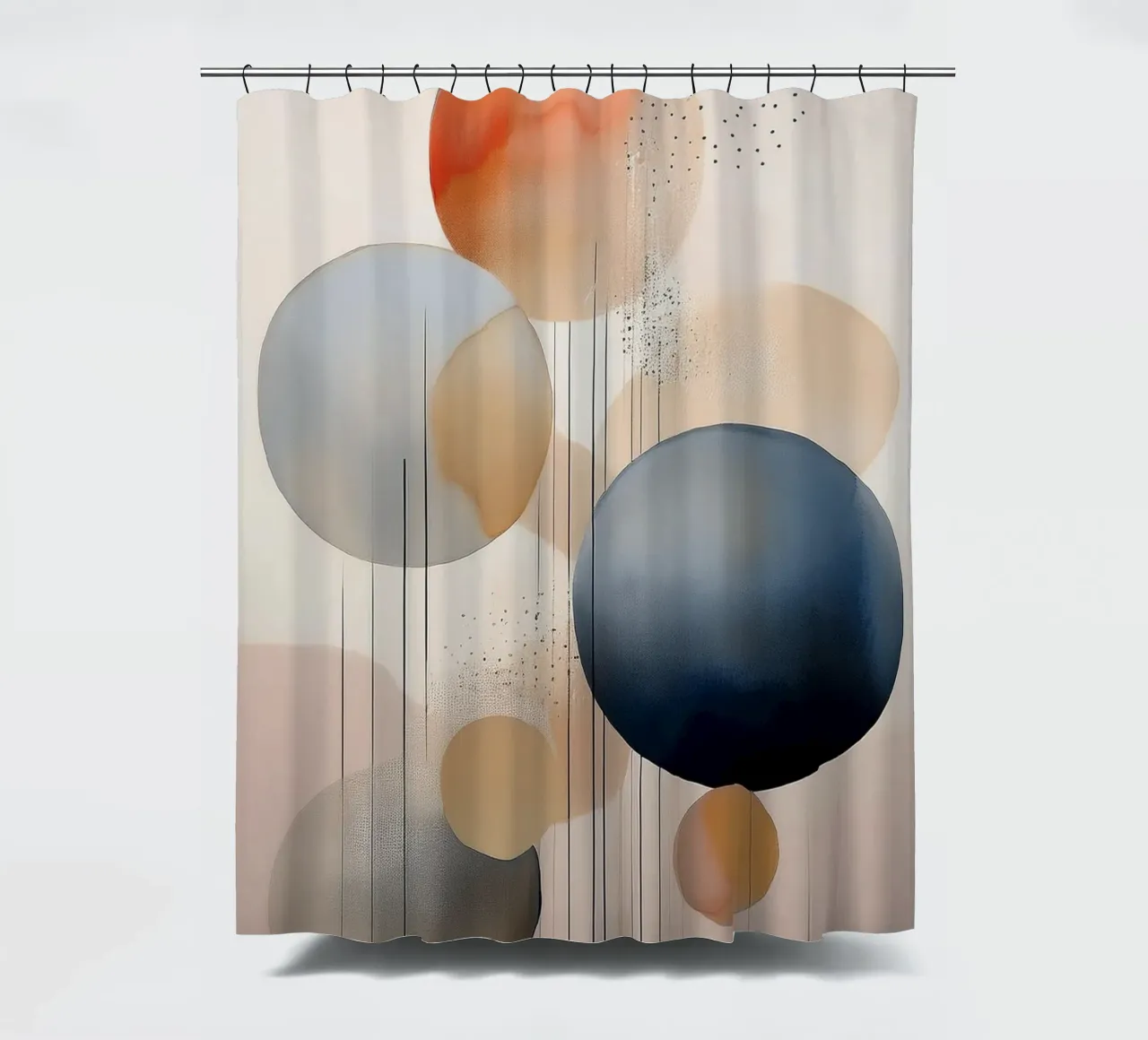 Abstract Shapes #2 tenda da doccia da Hightown Design