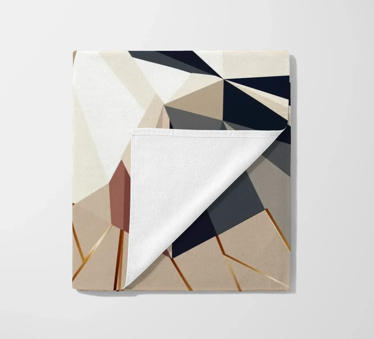 Falco geometrico - eleganza e precisione telo mare da namosh