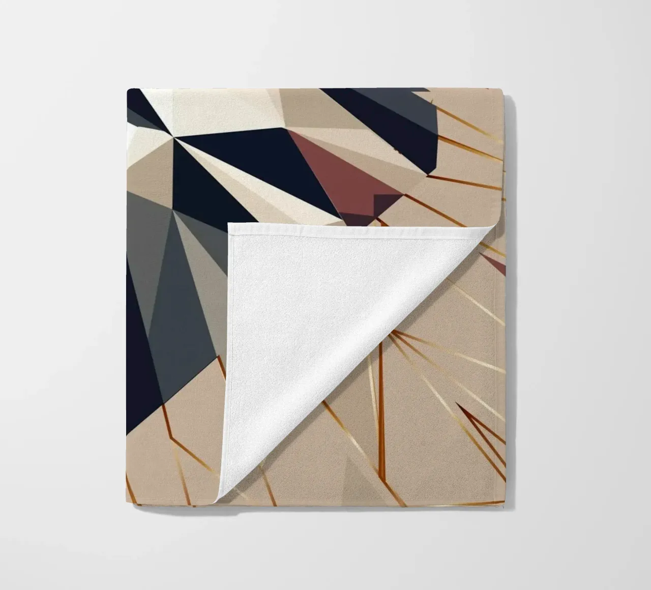 Falco geometrico - eleganza e precisione telo mare da namosh