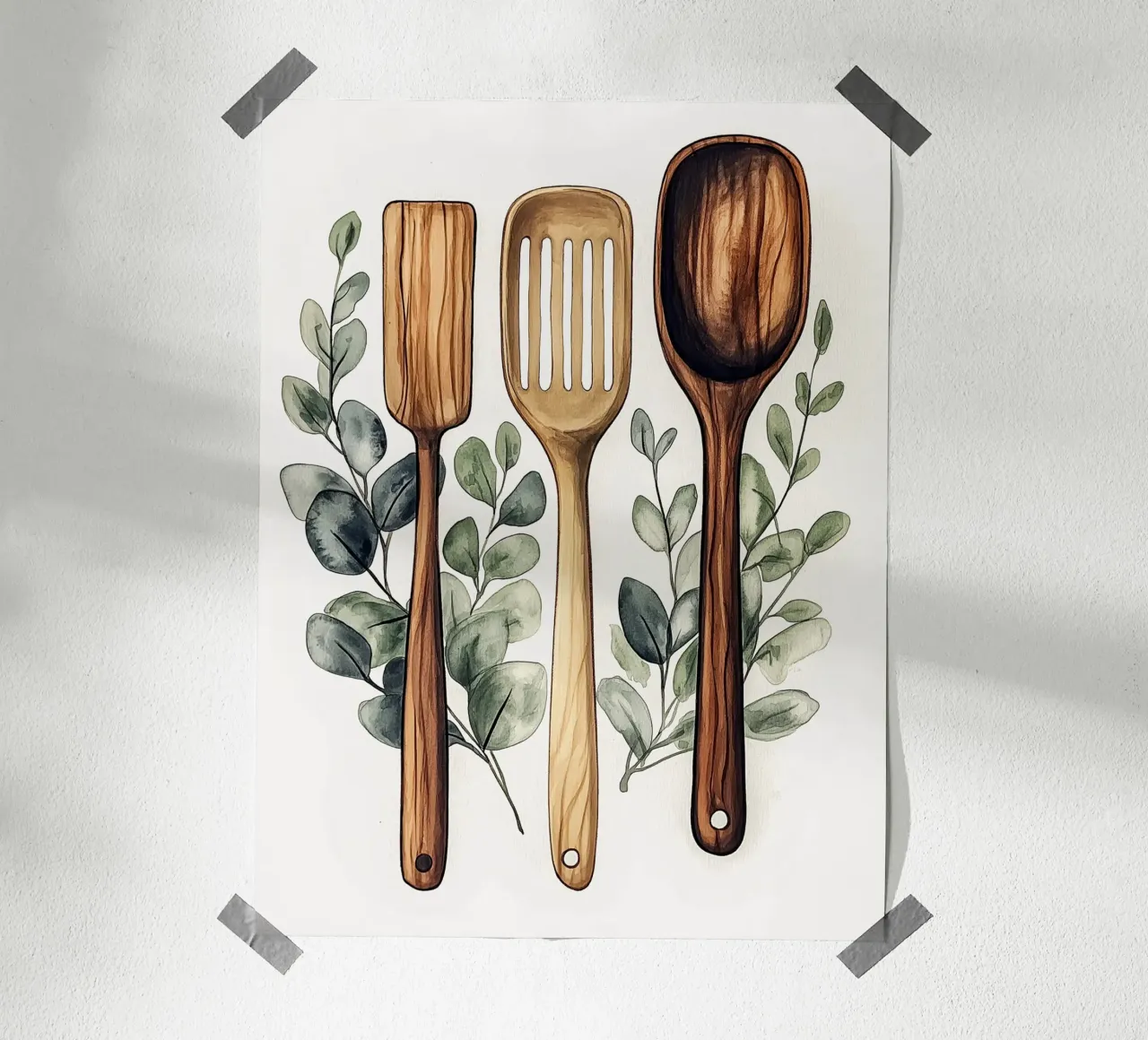 Utensili in legno poster da Spice & Style