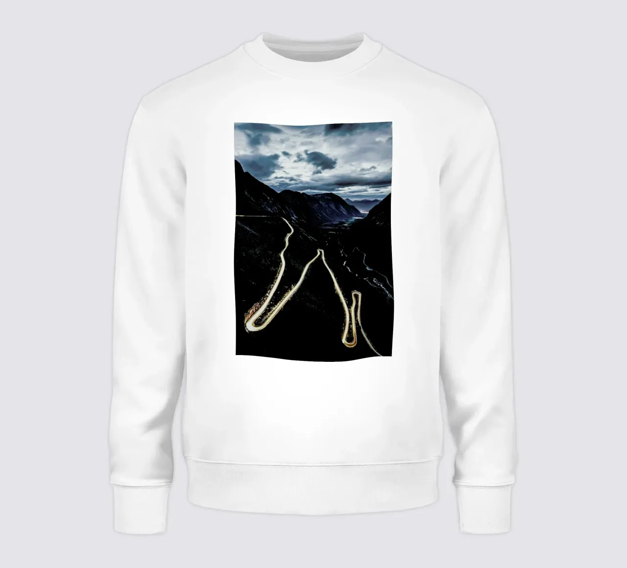Trollstigen sweatshirt by Chris Abatzis