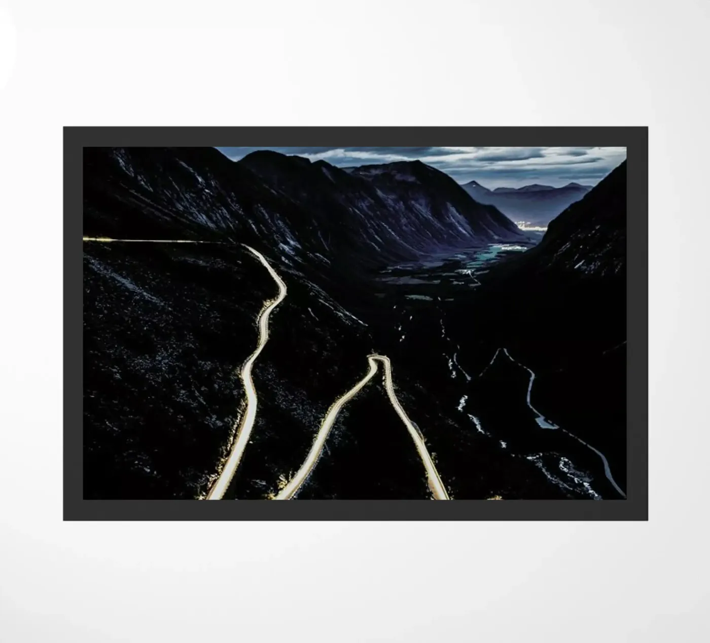 Trollstigen doormat by Chris Abatzis