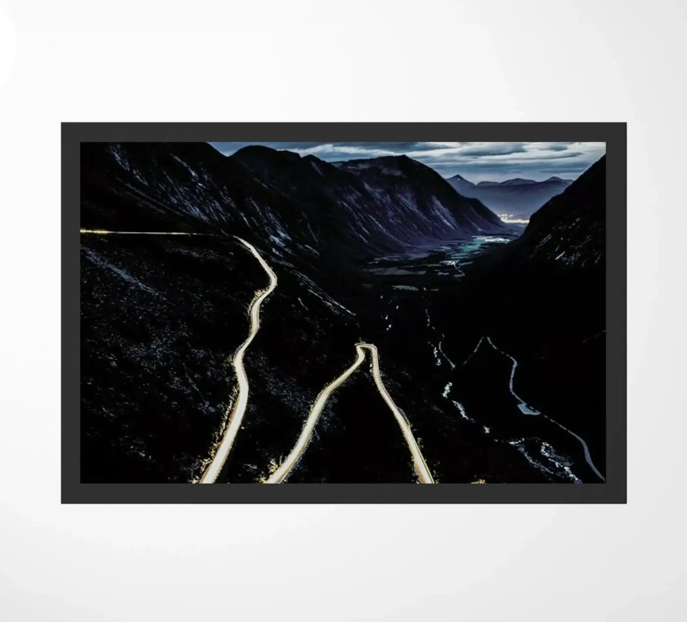 Trollstigen doormat by Chris Abatzis