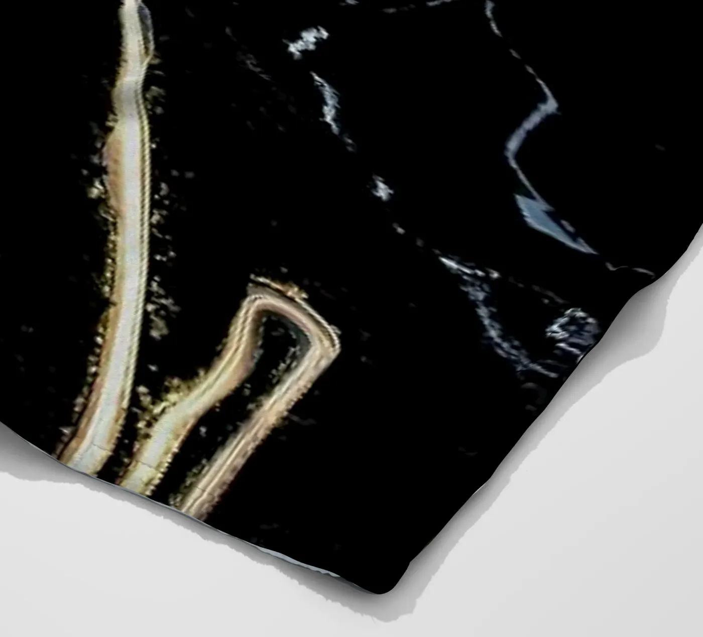 Trollstigen fleecedeken van Chris Abatzis