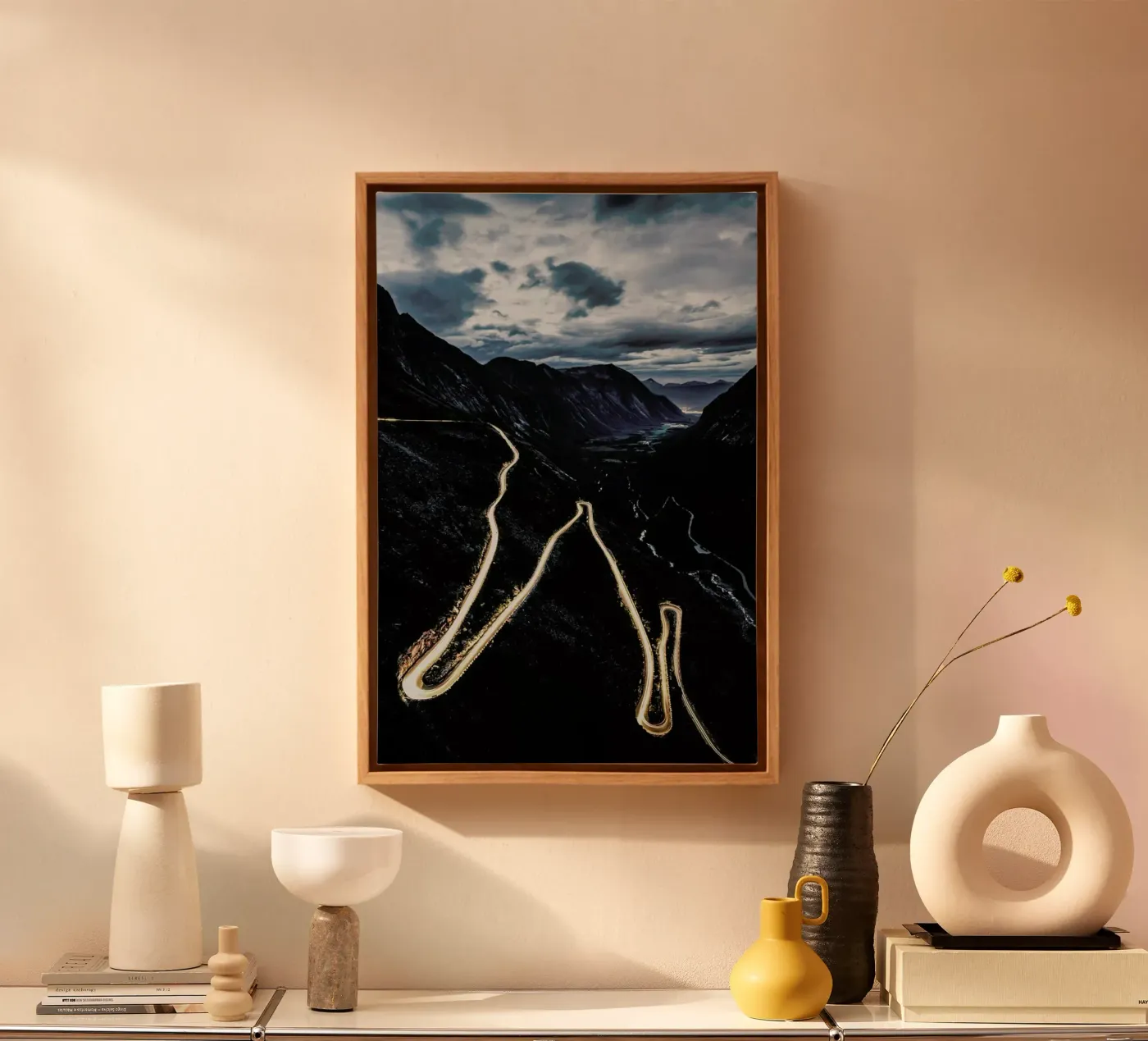 Trollstigen tela da Chris Abatzis