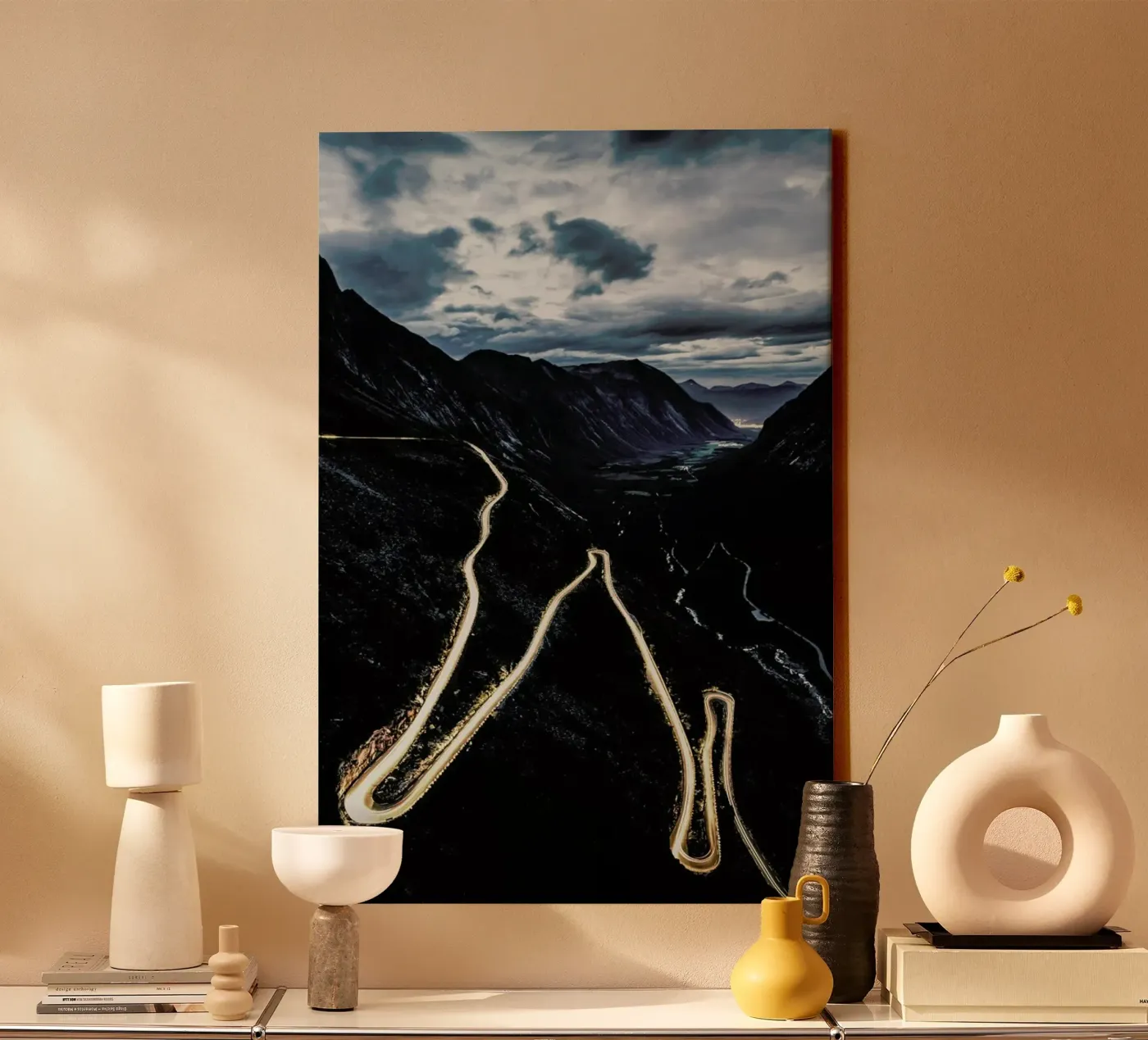 Trollstigen tela da Chris Abatzis