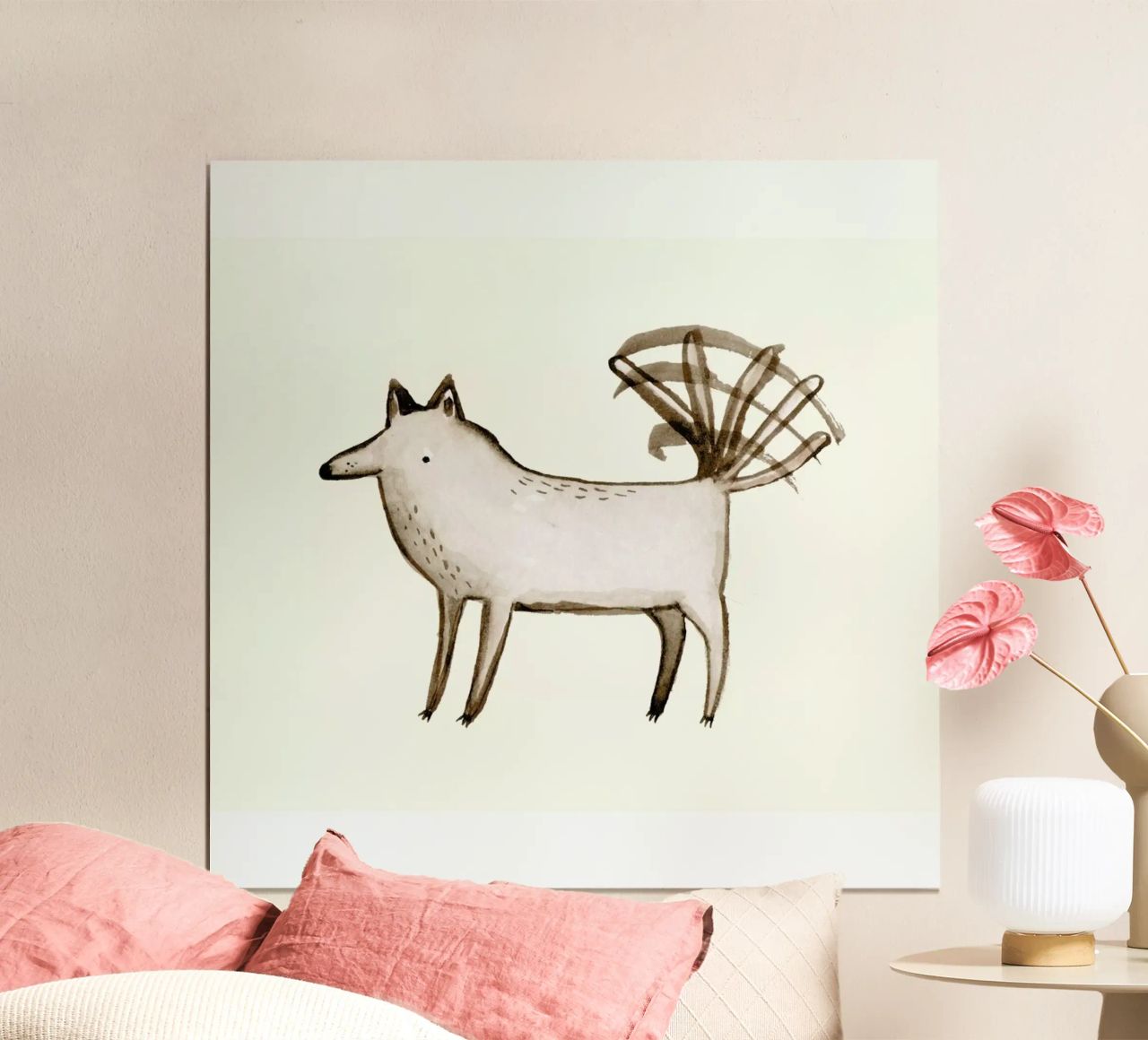 I Am So Happy-Dog poster by Sophie Corrigan