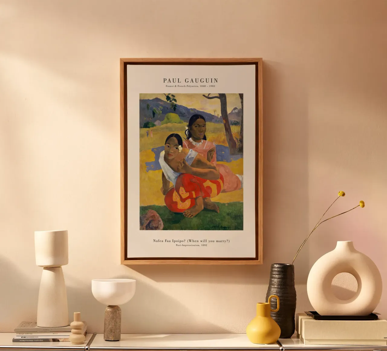 Paul Gauguin - Nafea Faa Ipoipo Quando ti sposerai tela da Old Masters