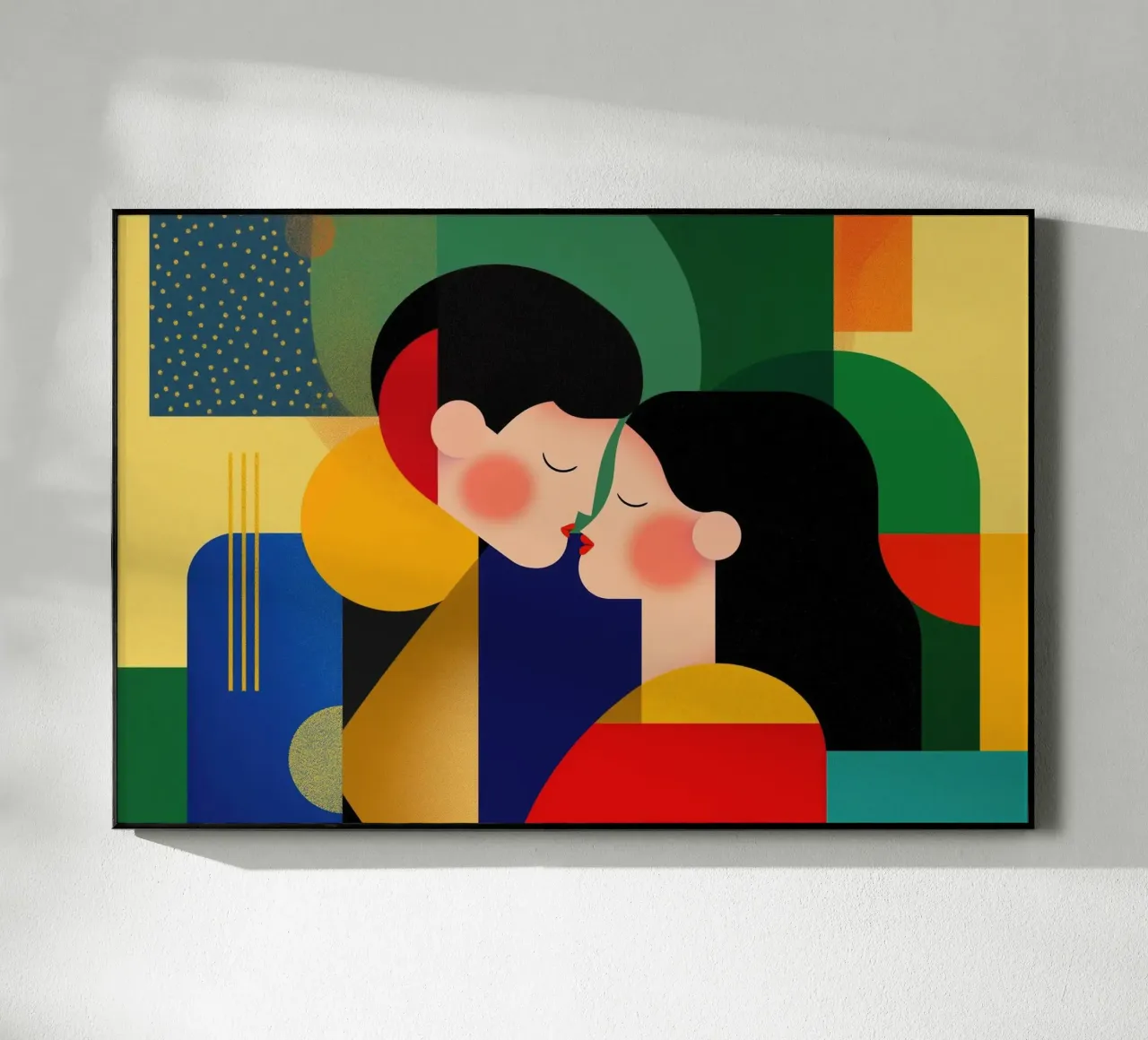 Il bacio plexiglass da Art Center