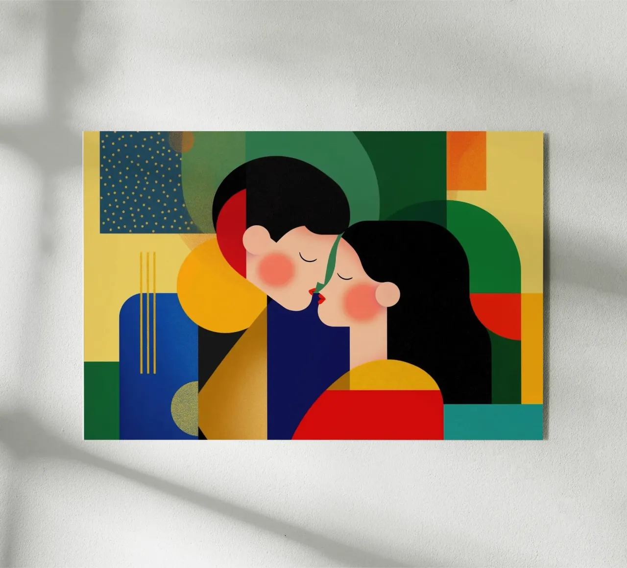 Il bacio plexiglass da Art Center