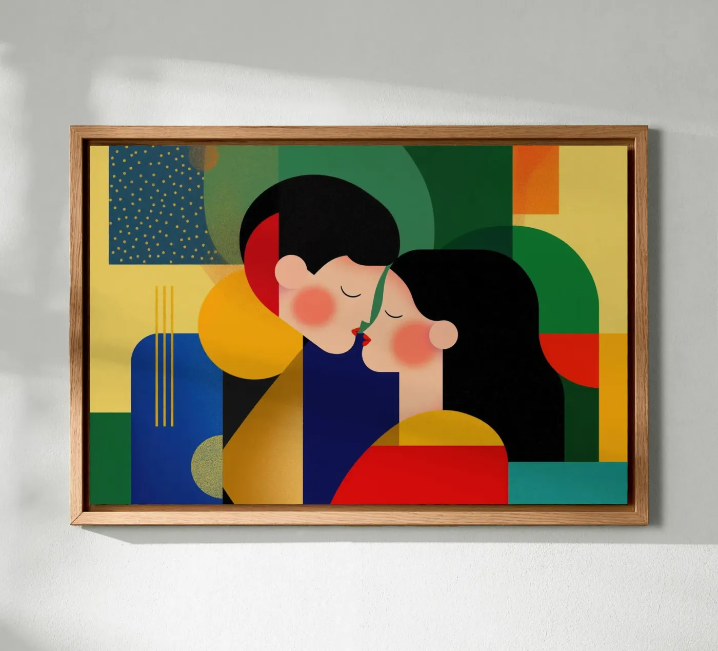 Il bacio pannello forex da Art Center