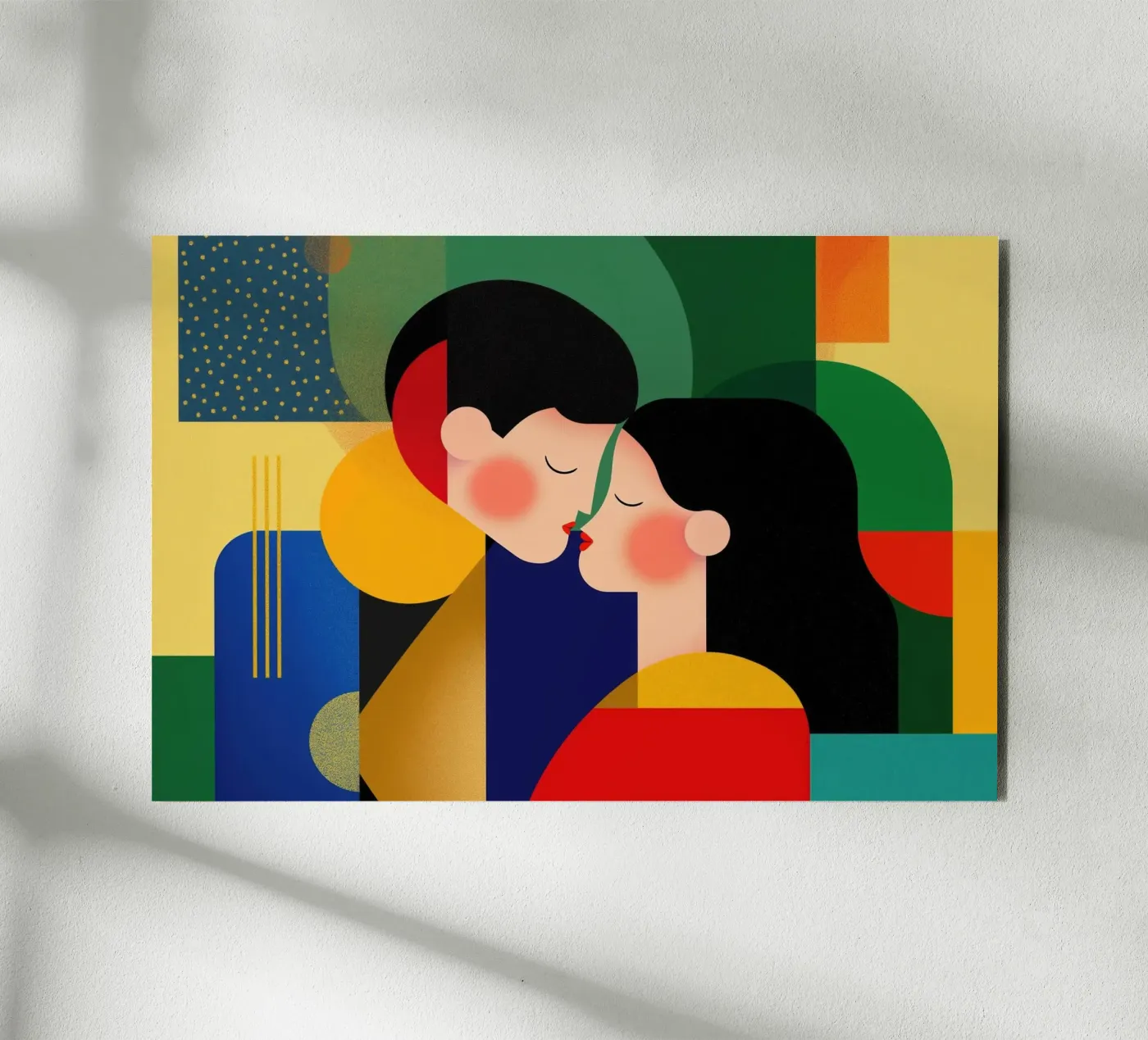 Il bacio pannello forex da Art Center