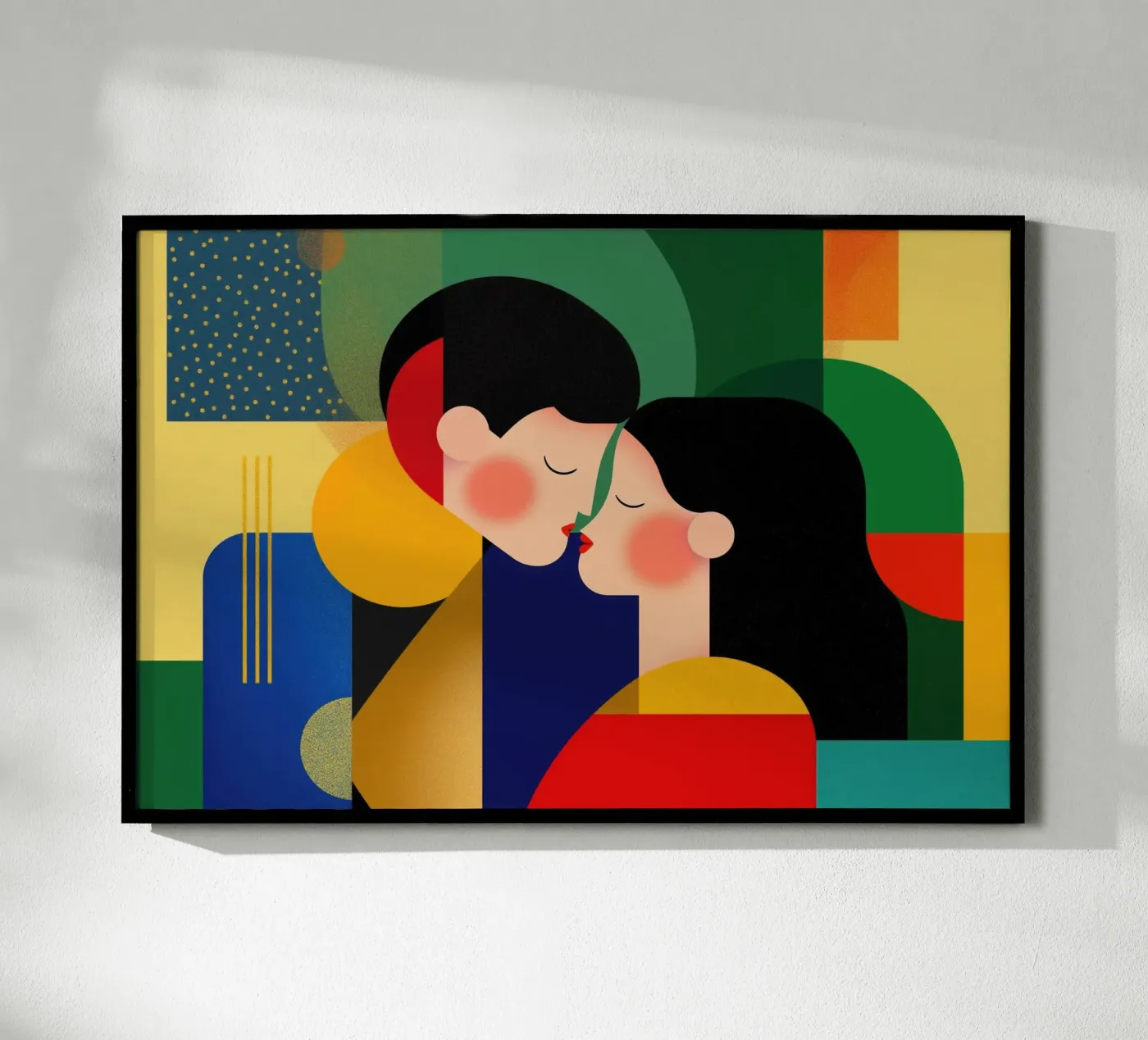 Der Kuss Poster von Art Center