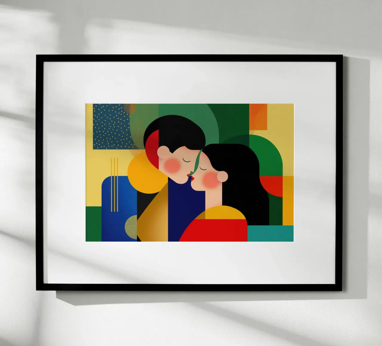 Il bacio poster da Art Center