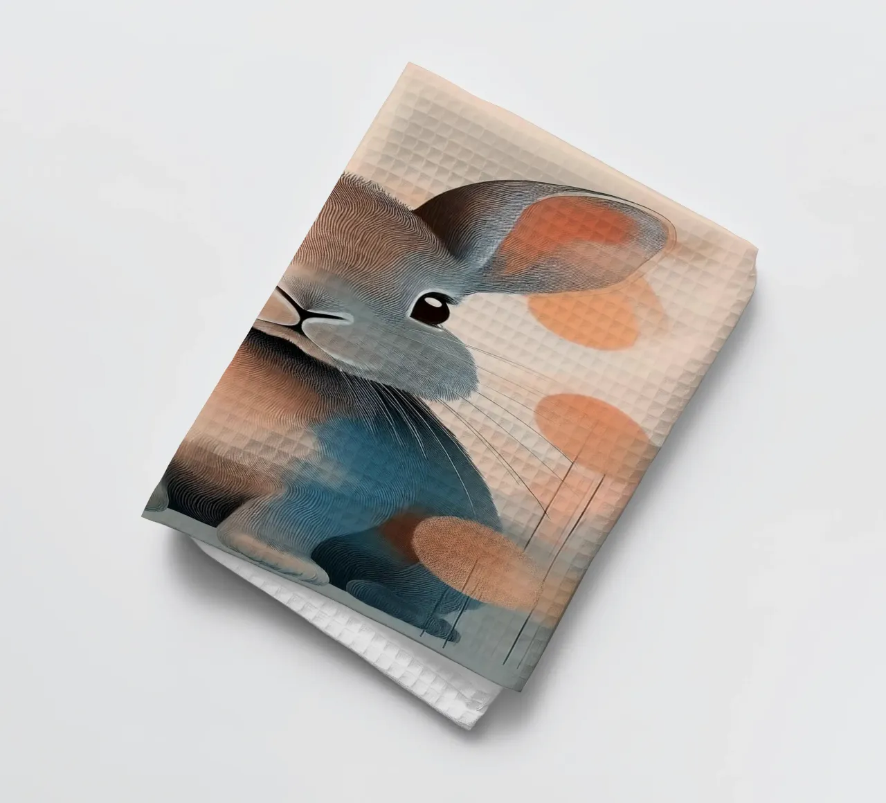 Baby Bunny Series #1 – Sweet Nursery Decor torchon de Hightown Design