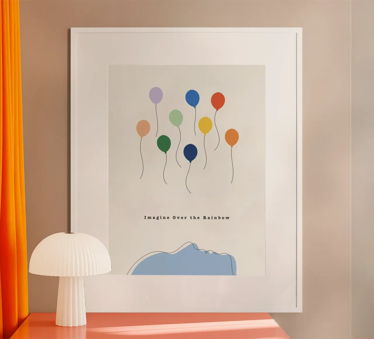 Immaginare oltre l'arcobaleno carta hahnemühle da natural neutral