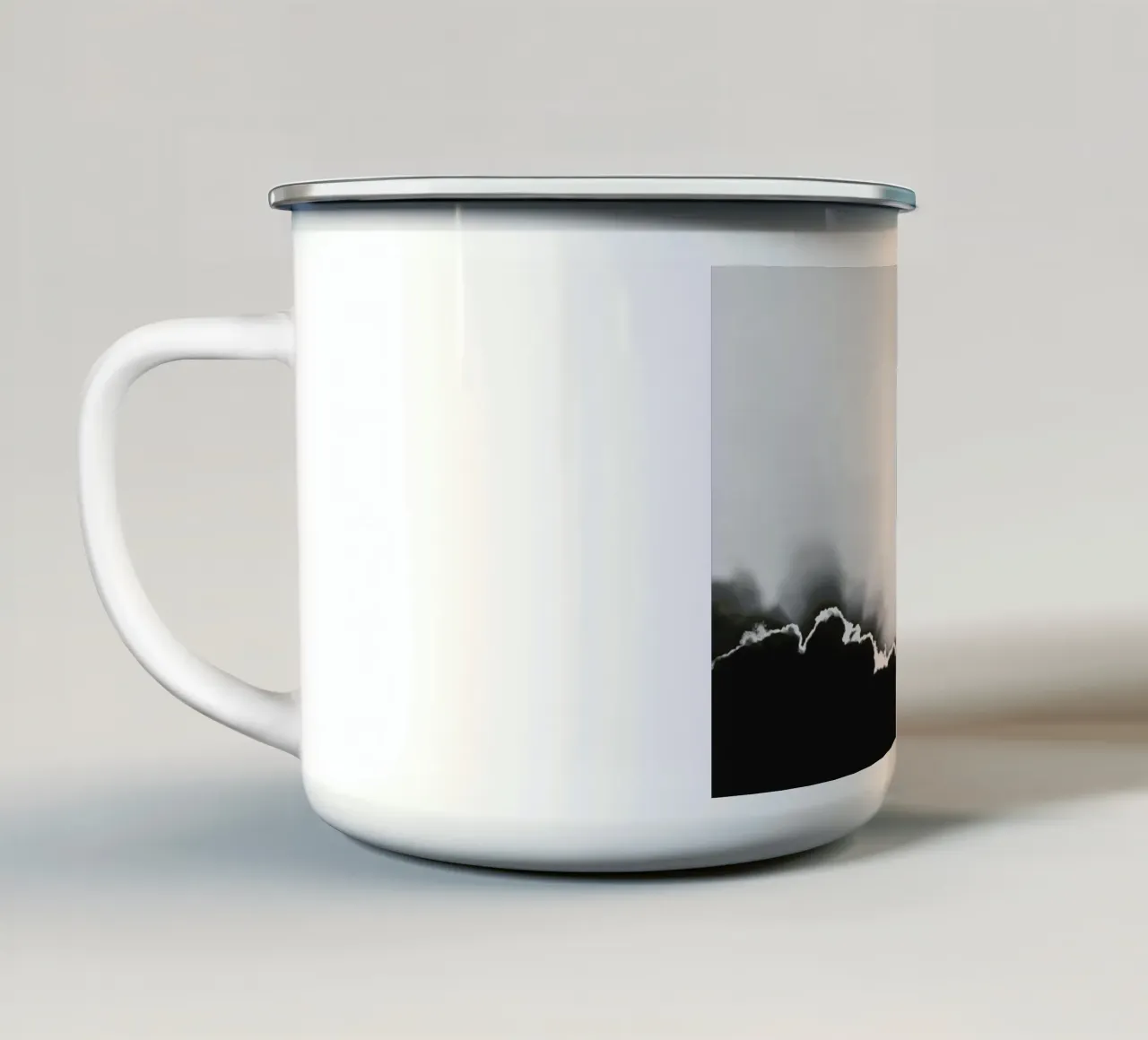 Hello Sunshine tazza in smalto da Nur Mut