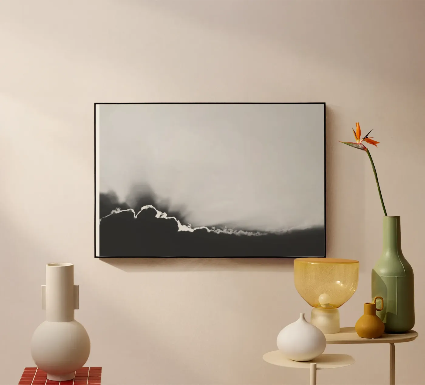 Hello Sunshine Acryl-Glas von Nur Mut