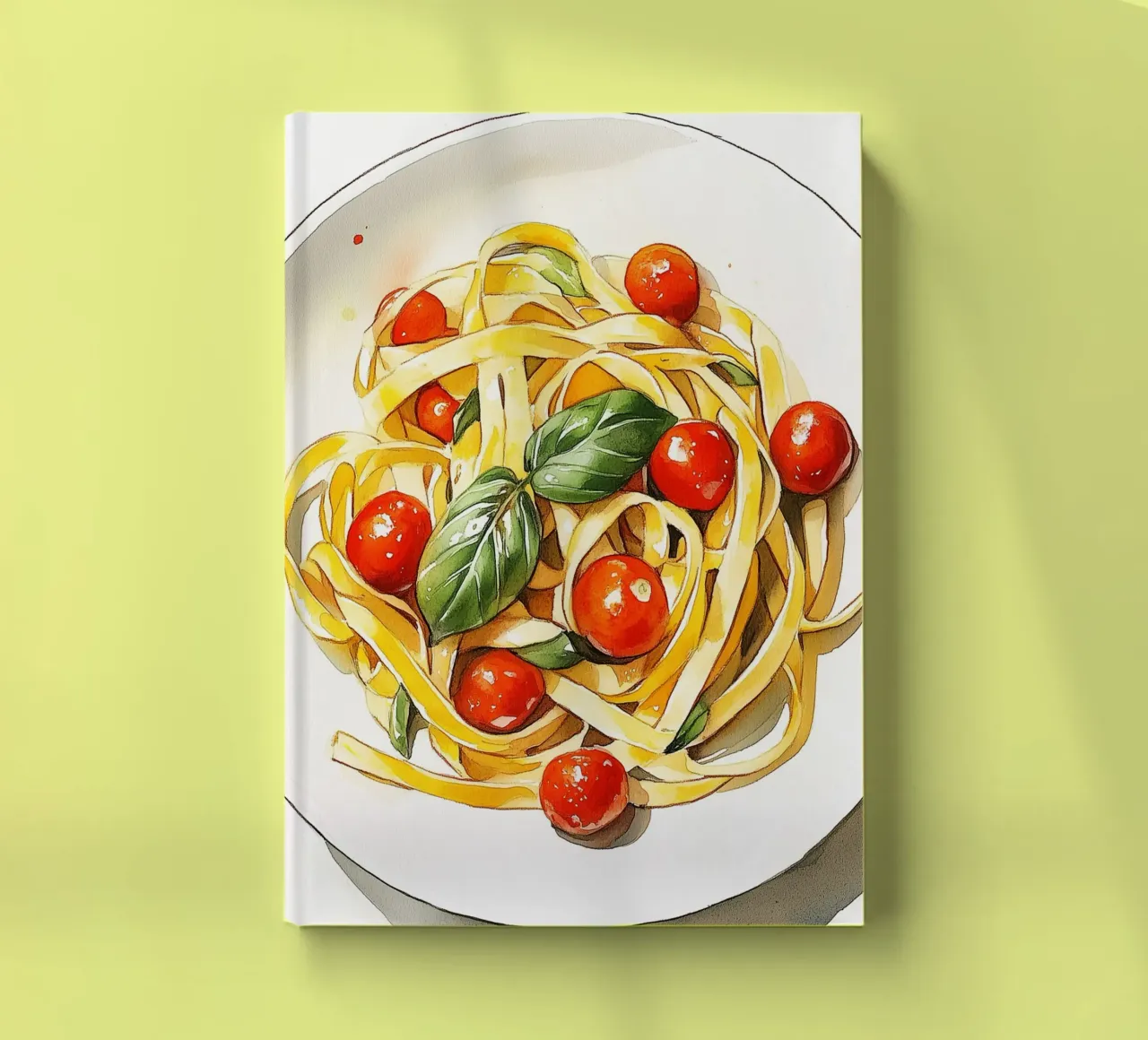 Pasta fresca con pomodoro e basilico diario da Spice & Style