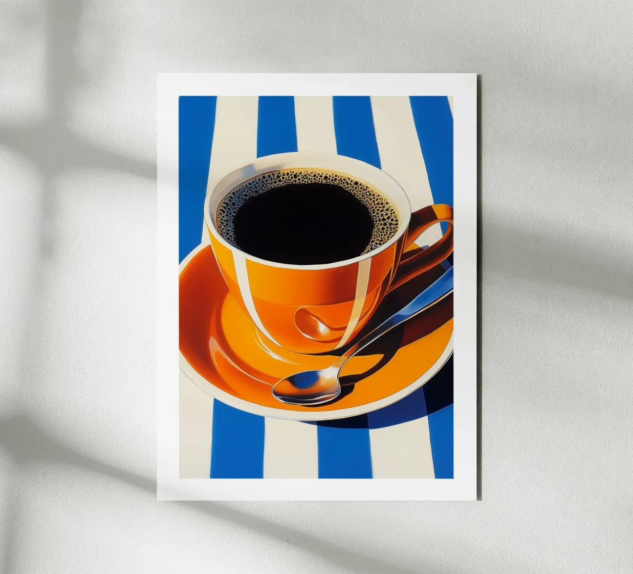 Tazza da caffè moderna alluminio dibond da Spice & Style