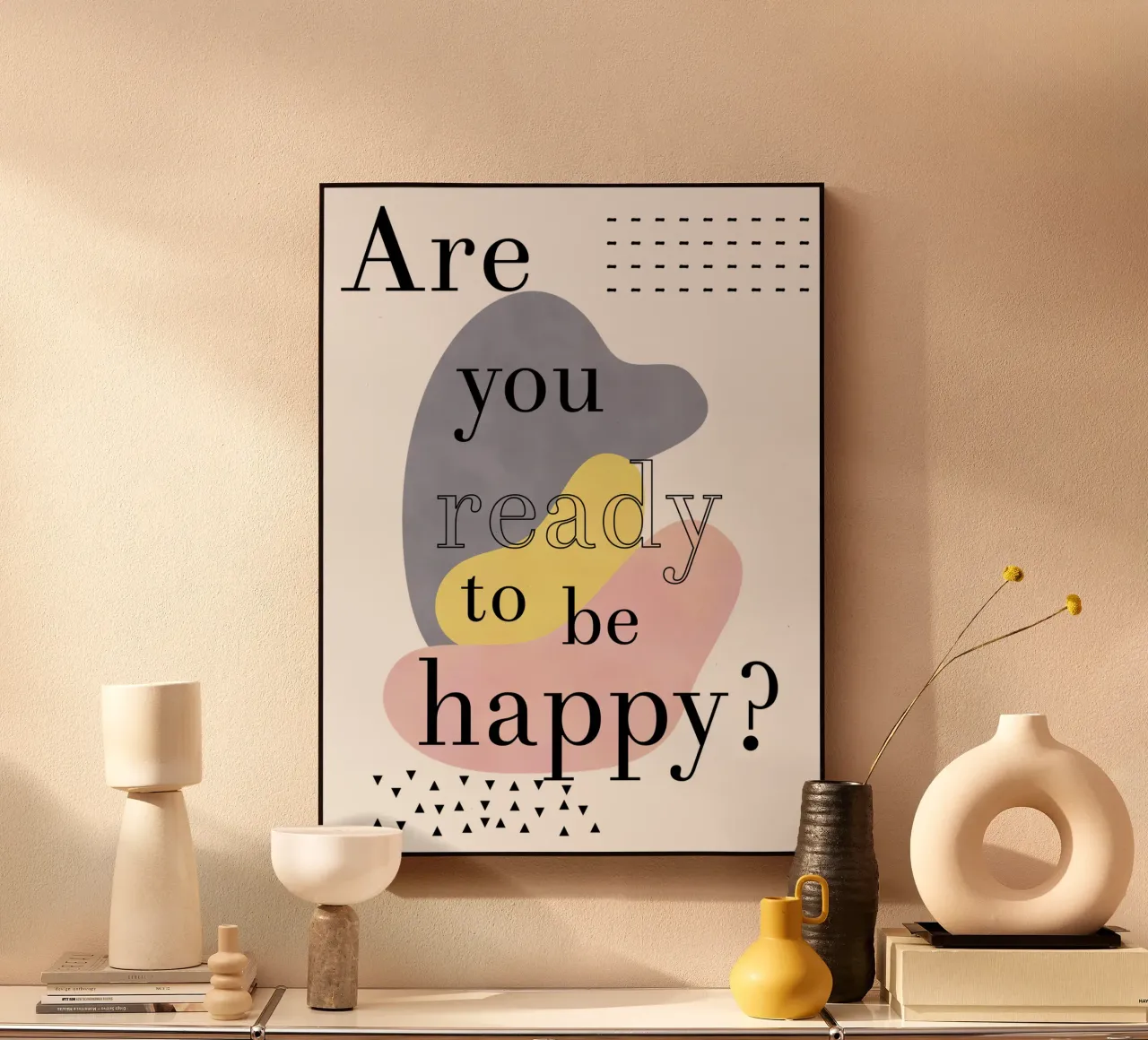 Are you ready to be happy? alluminio dibond da natural neutral