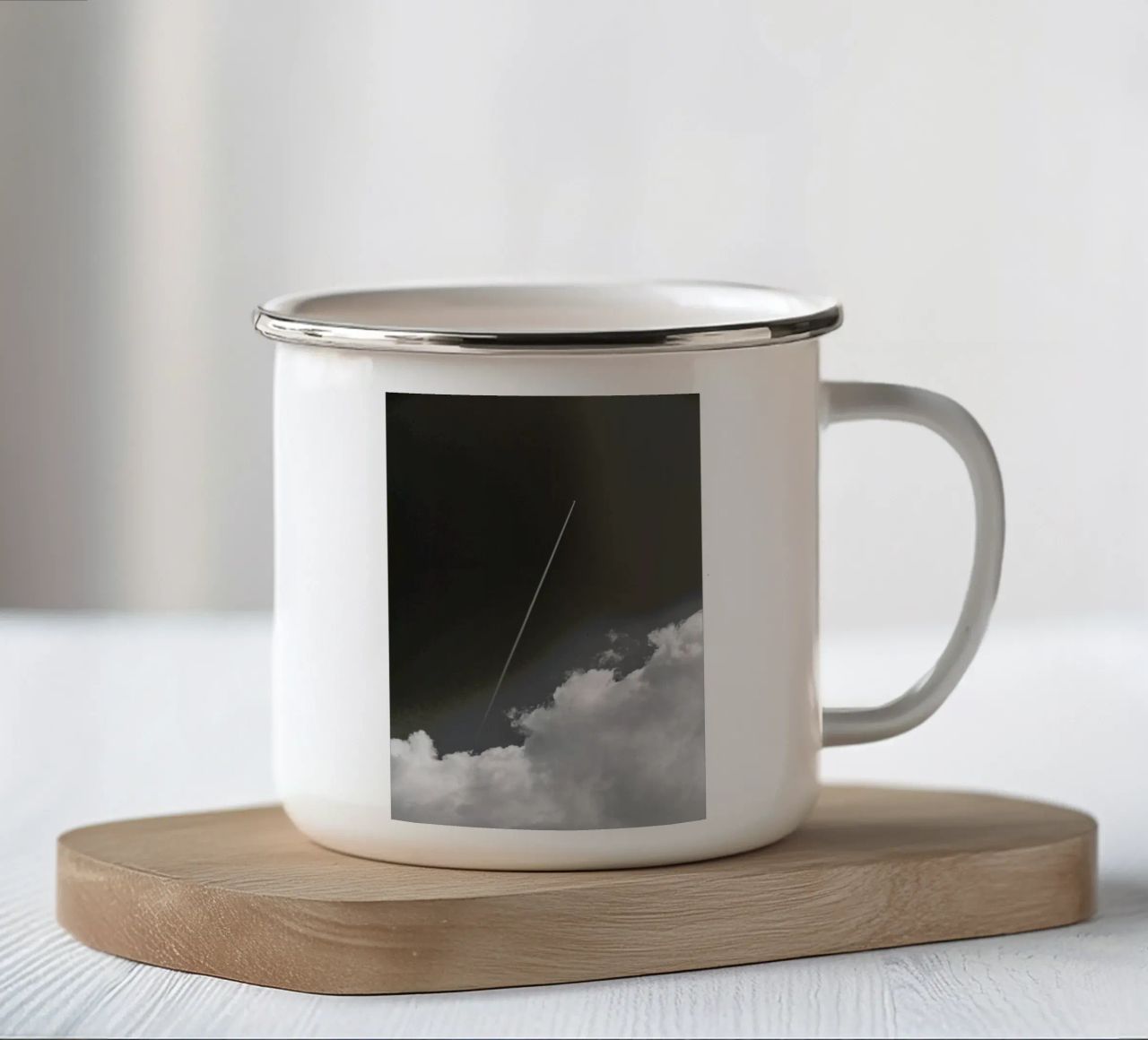 Yippie tazza in smalto da Nur Mut