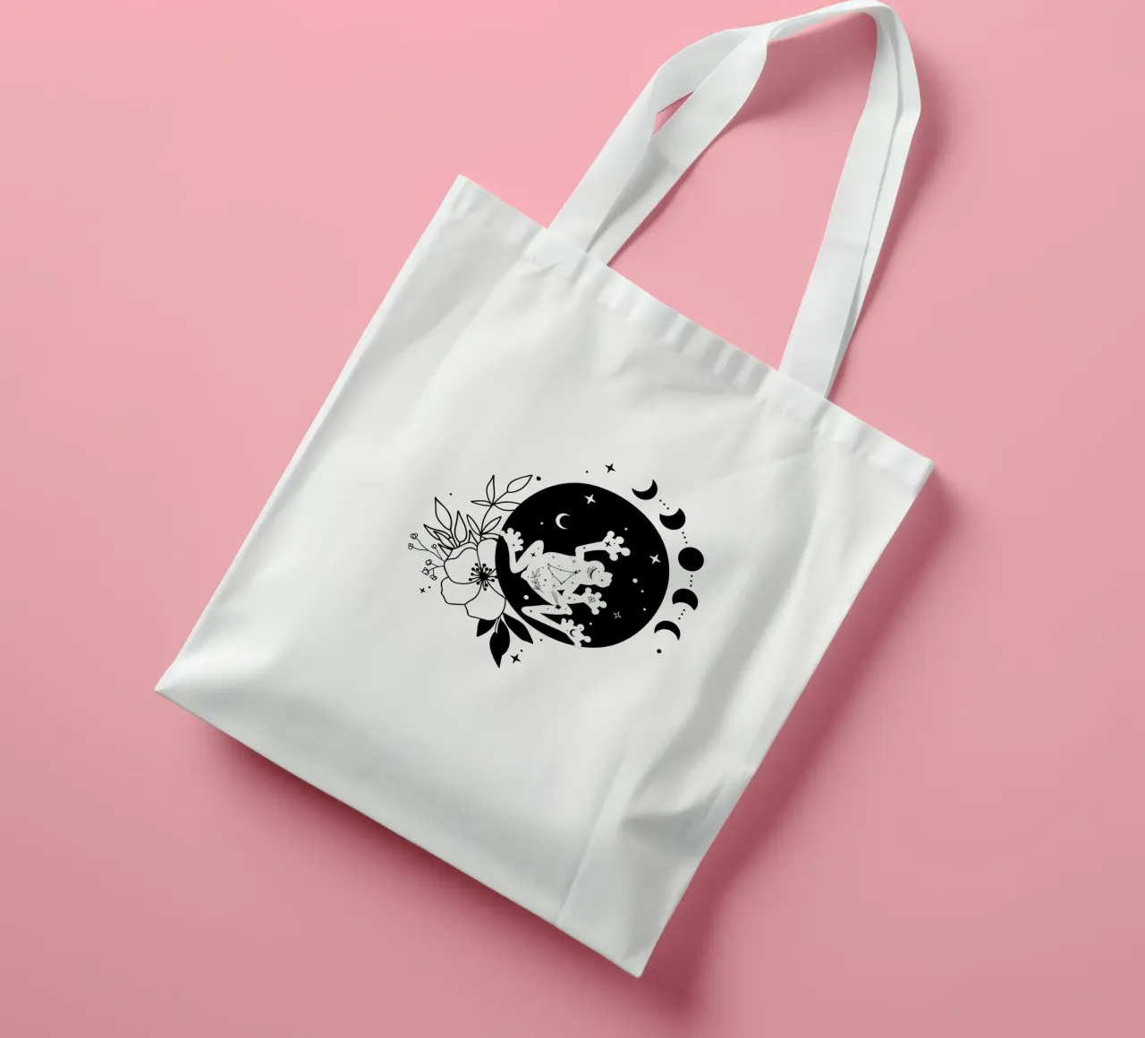 Mystical Magic Frog tote bag by Kiroiharu
