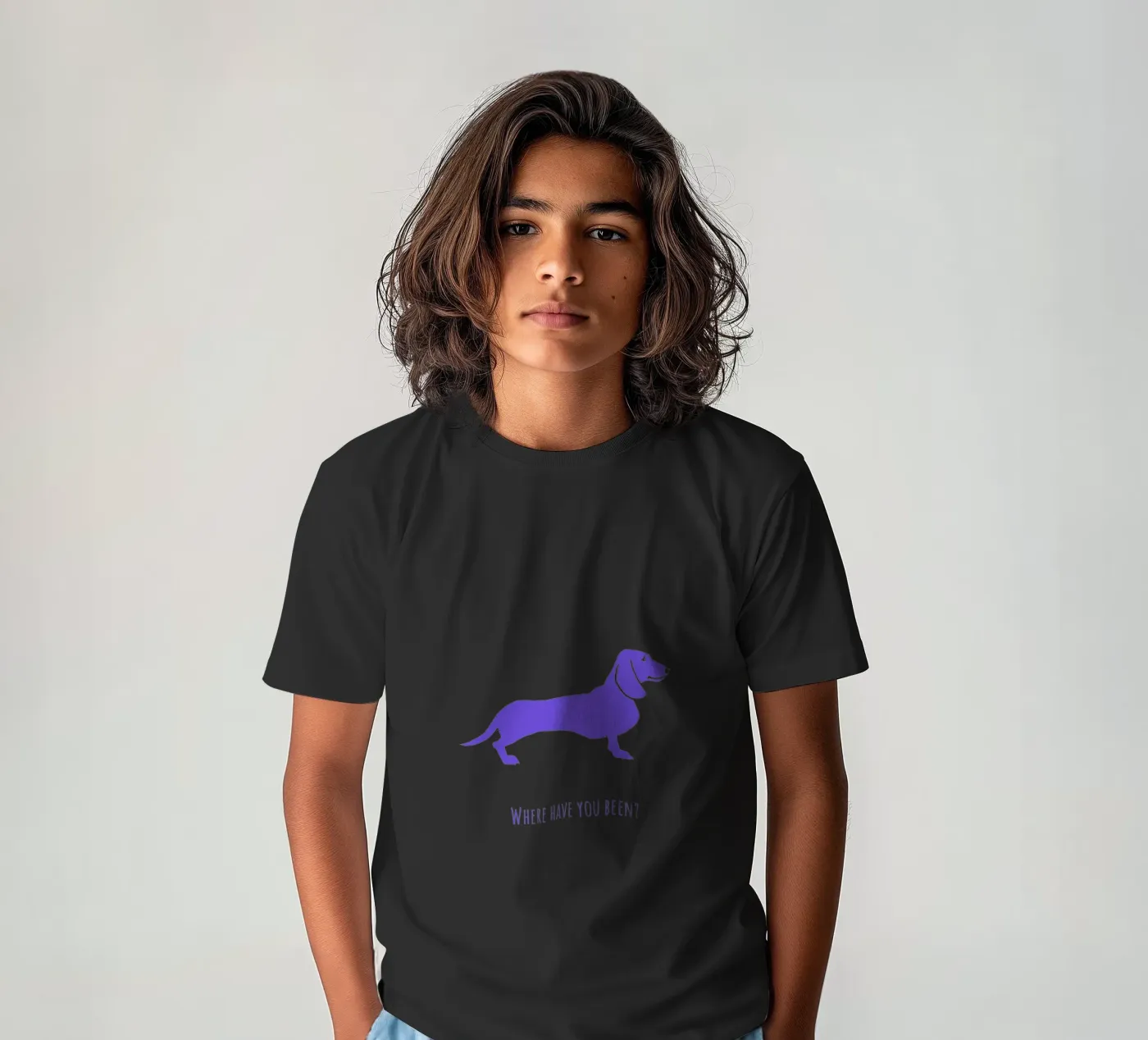 Teckel kinder t-shirt van Pop dogs