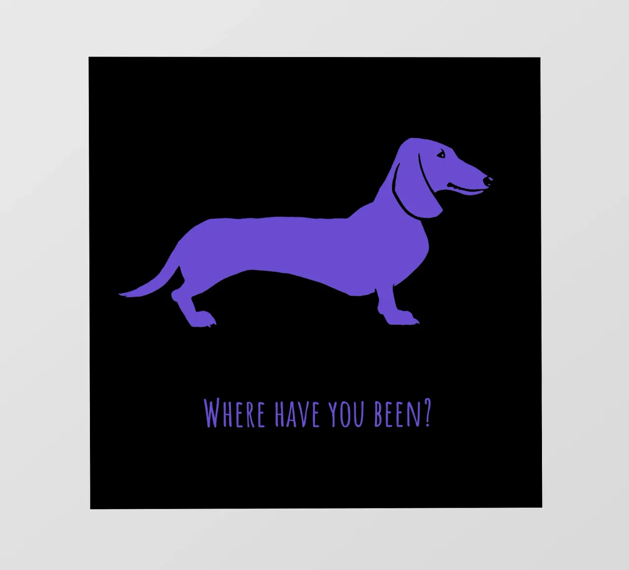 Dachshund carta da parati fotografica da Pop dogs