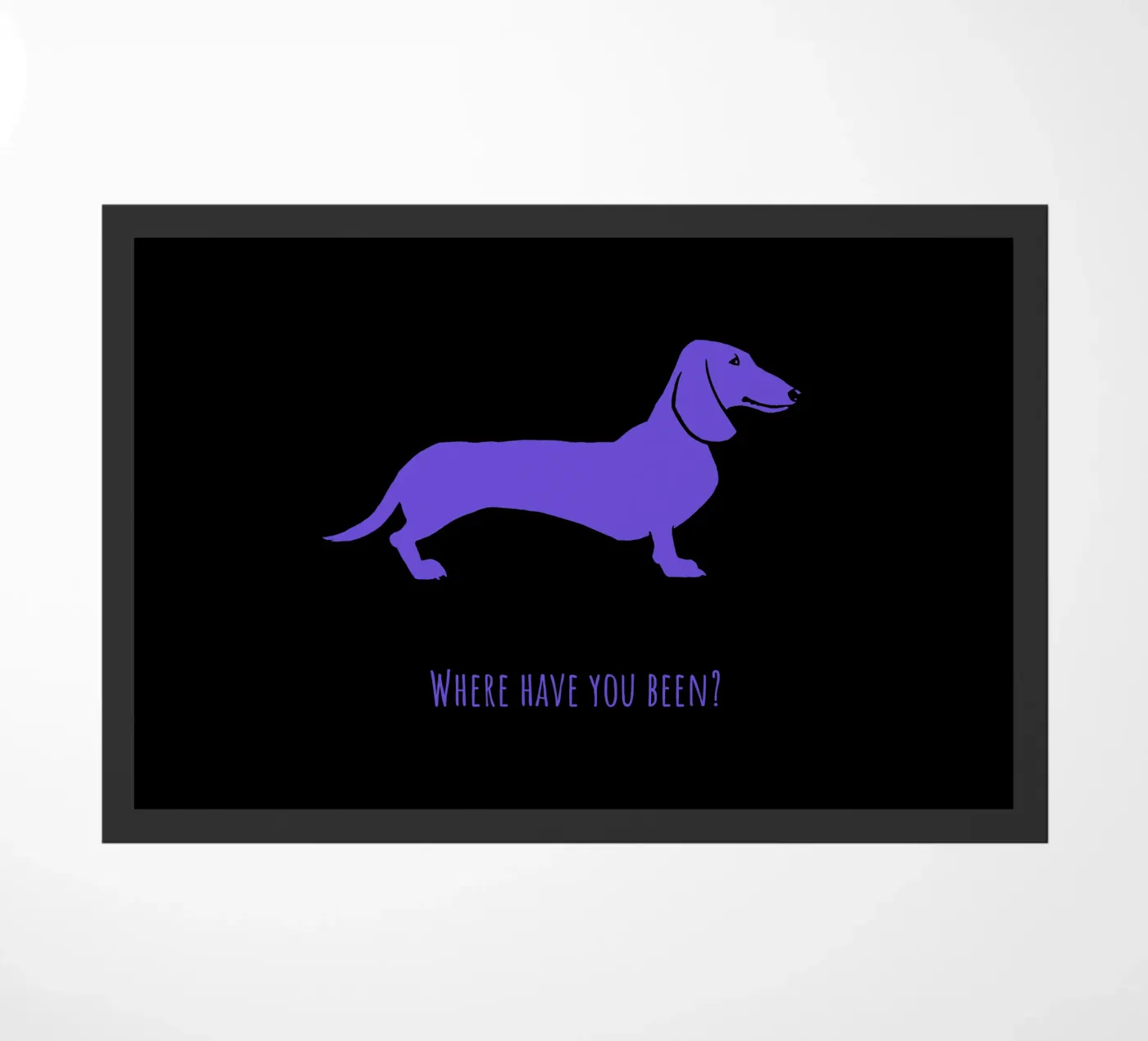 Dachshund Fußmatte von Pop dogs