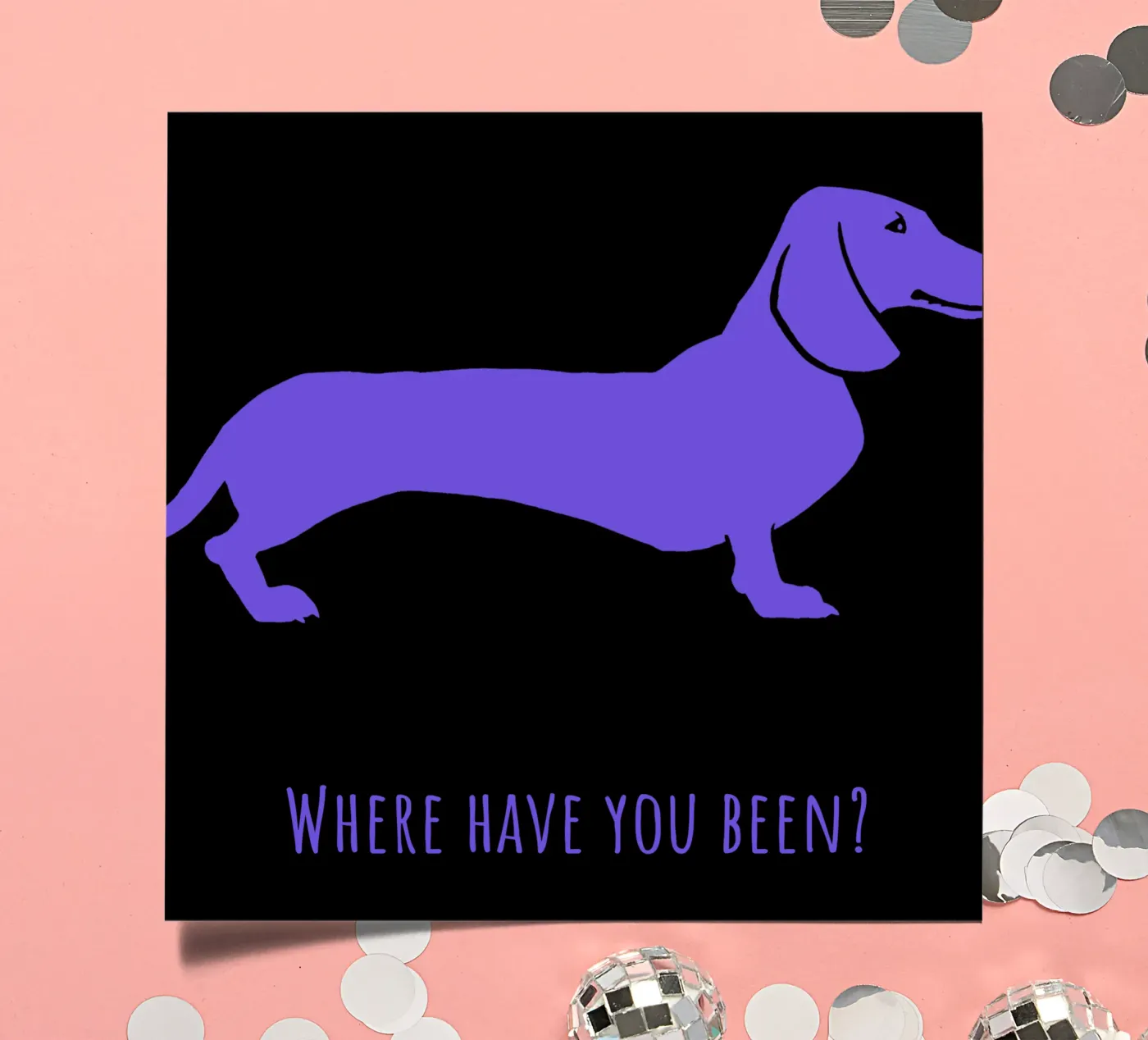Teckel stickervel van Pop dogs