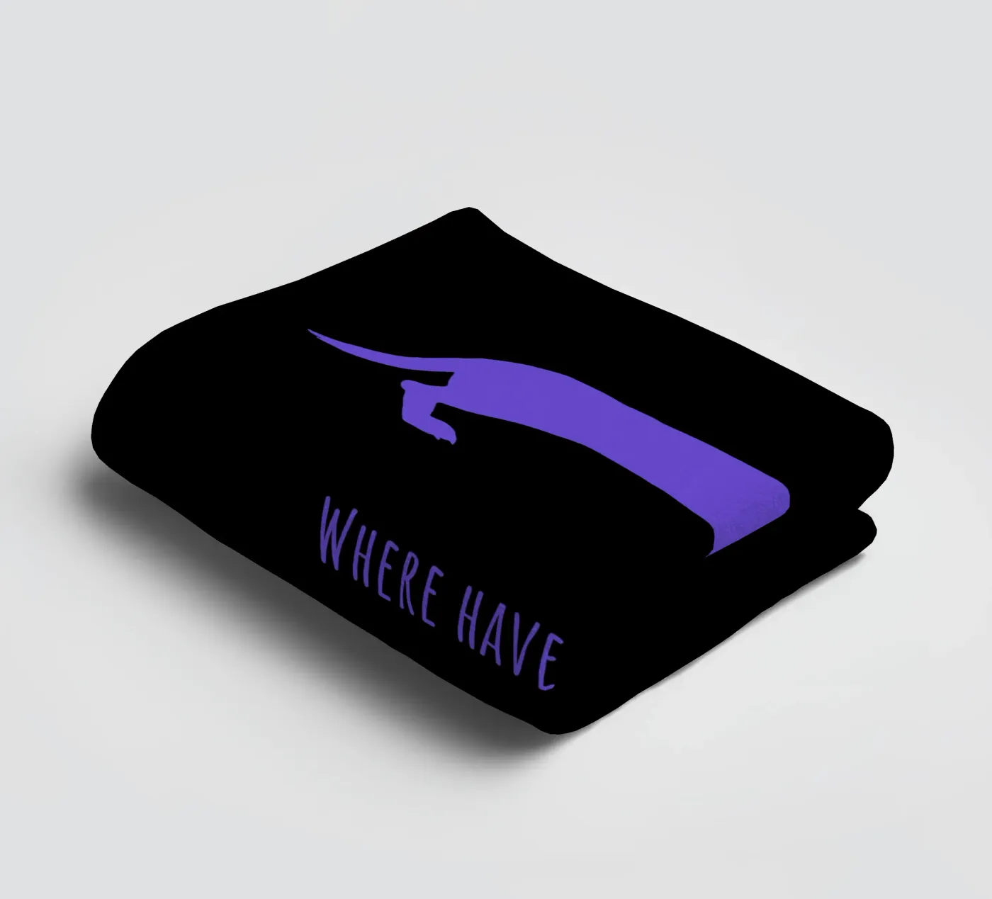 Teckel badhanddoek van Pop dogs