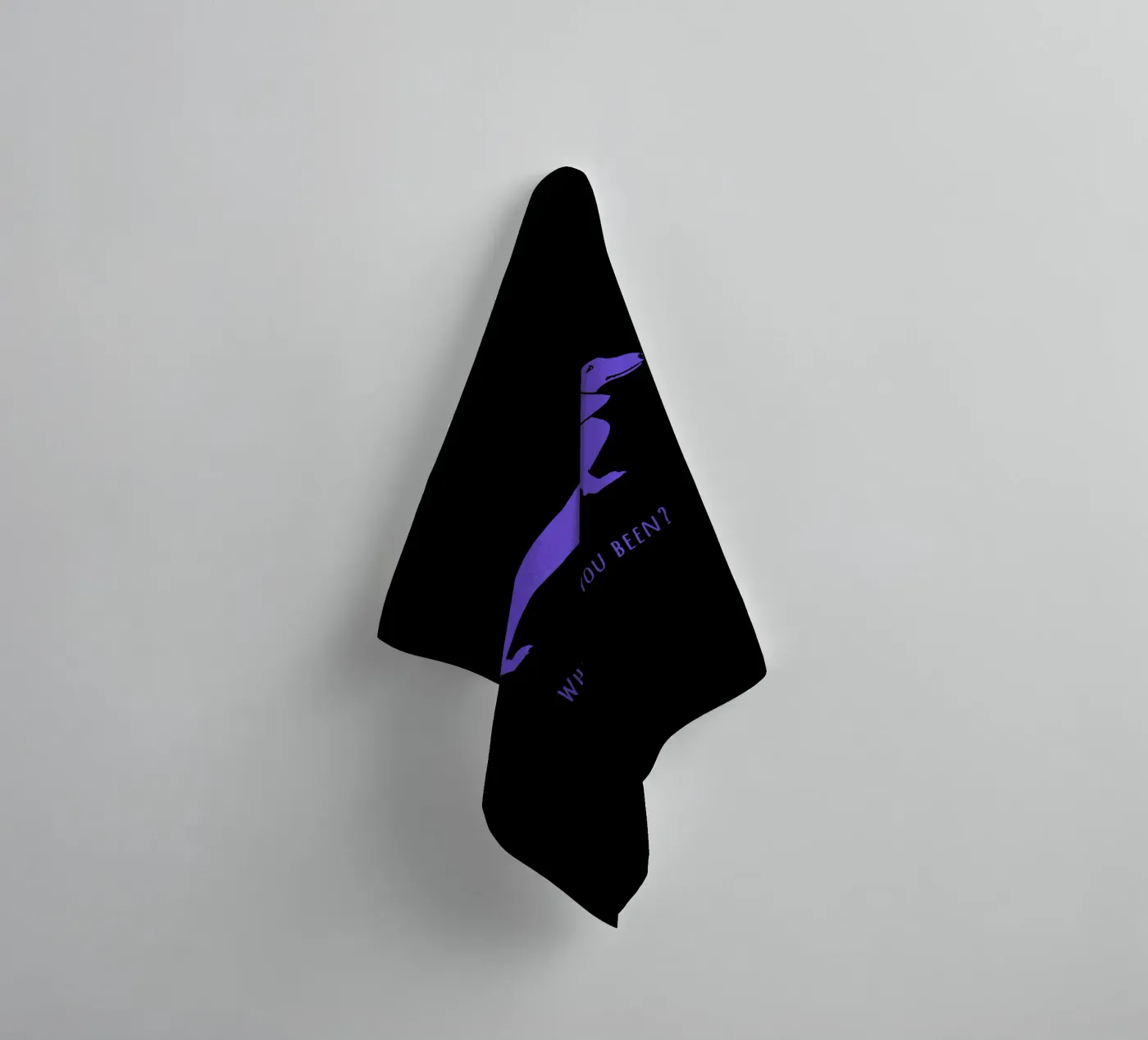 Teckel badhanddoek van Pop dogs