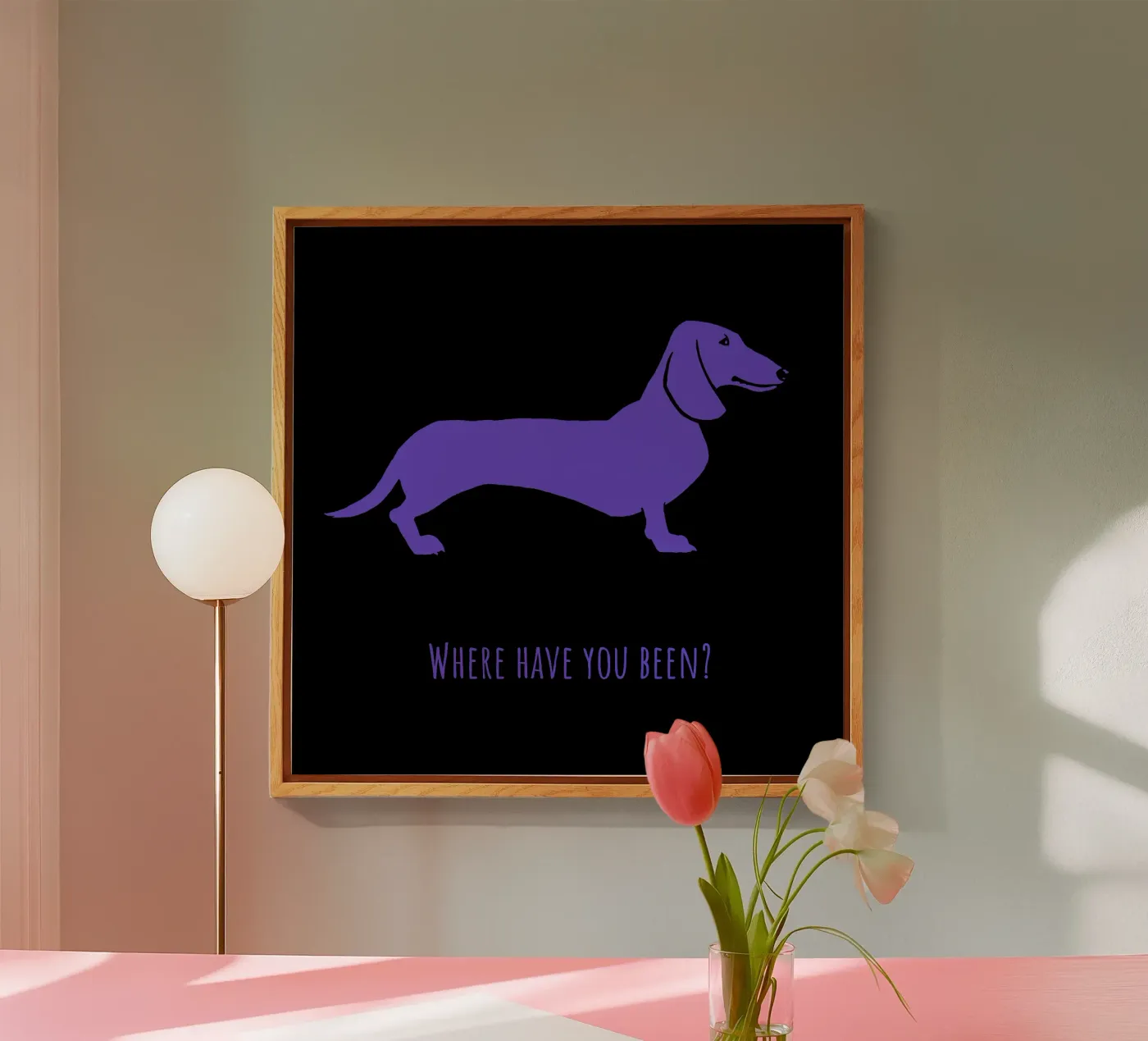 Bassotto plexiglass da Pop dogs