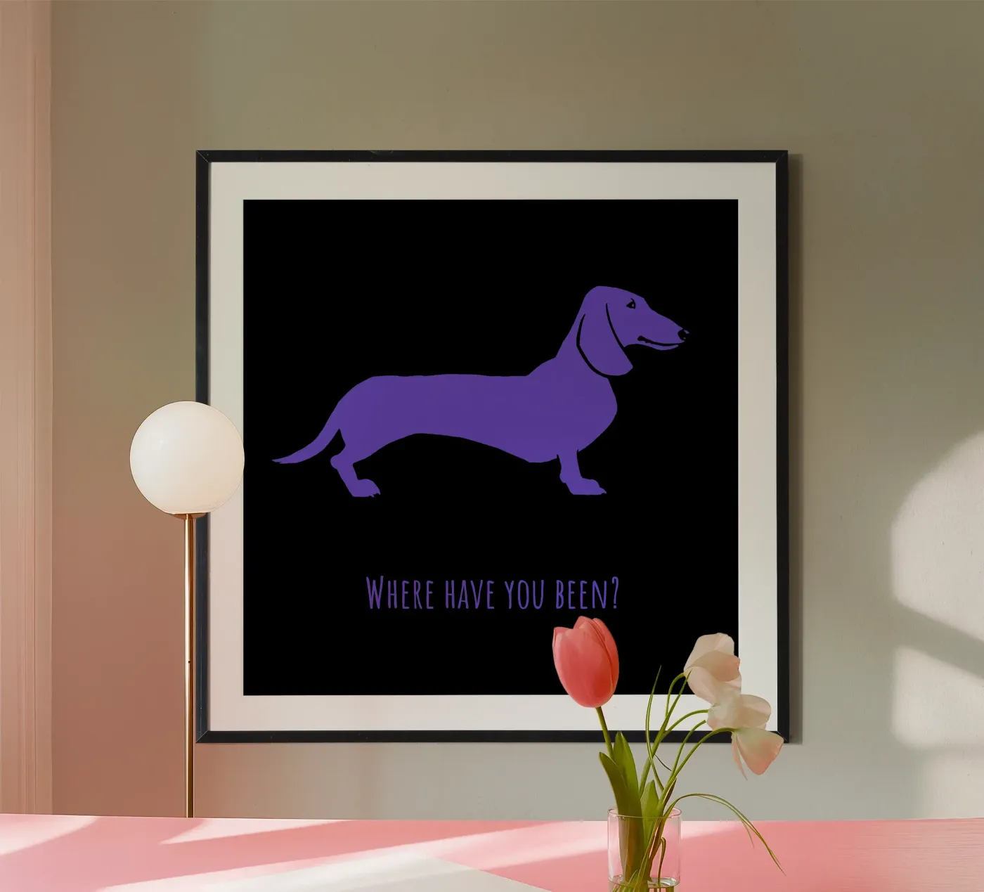 Teckel poster de Pop dogs