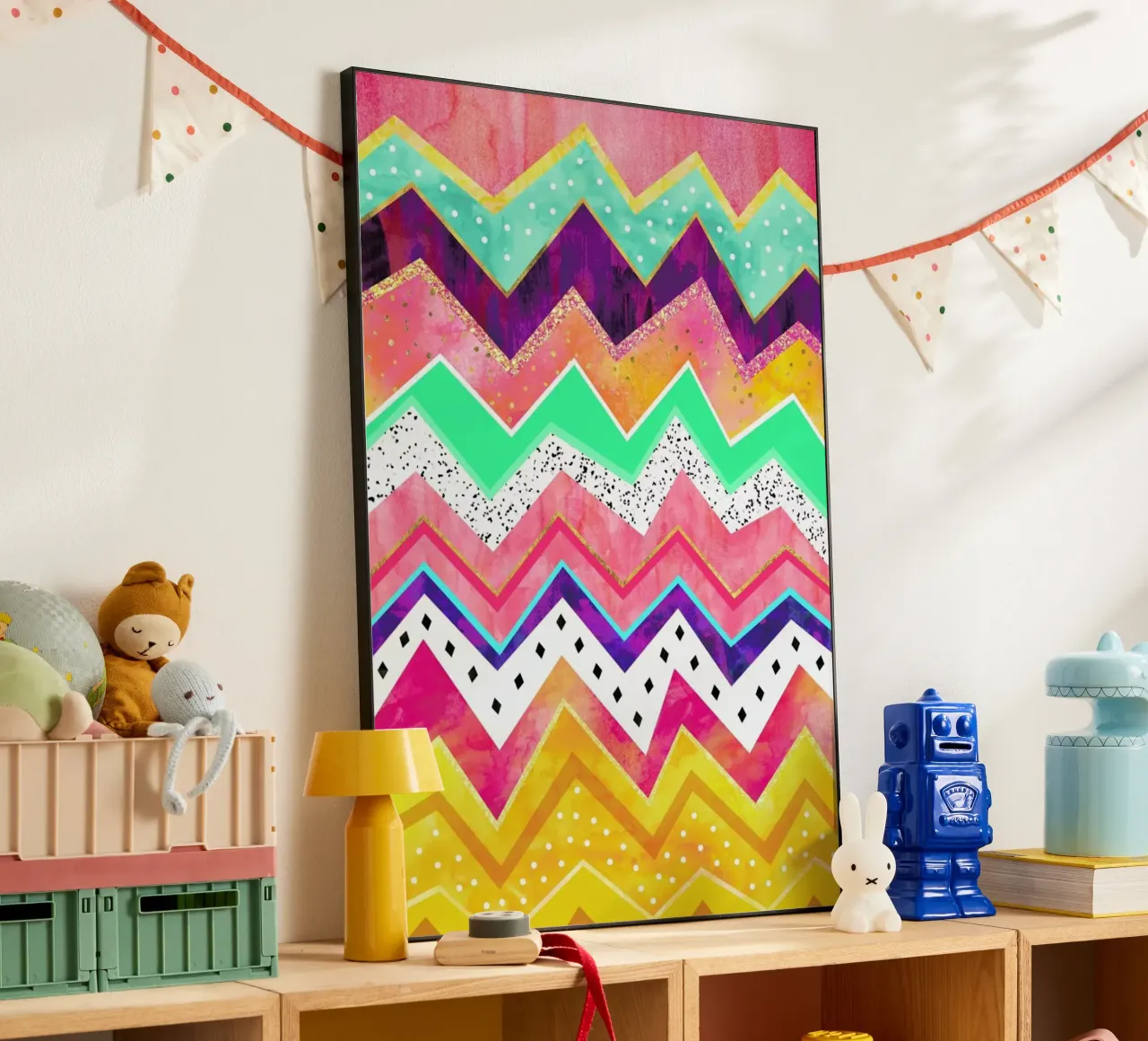 Ice Cream Land alluminio dibond da Elisabeth Fredriksson