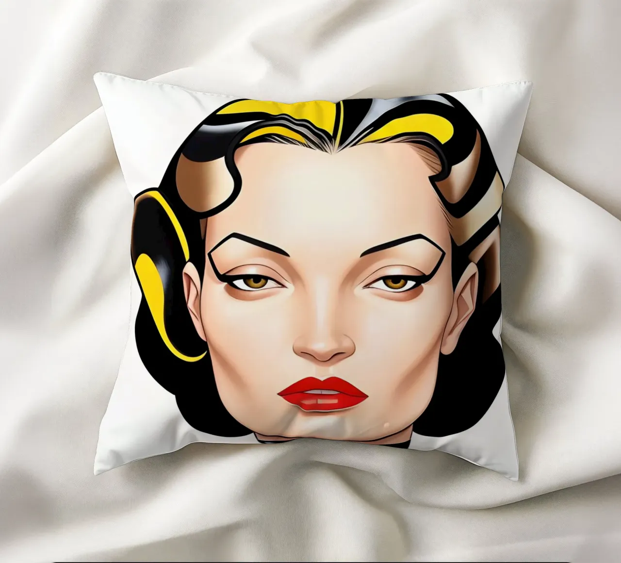 RAGAZZA ART DECO cuscino da ART DECO